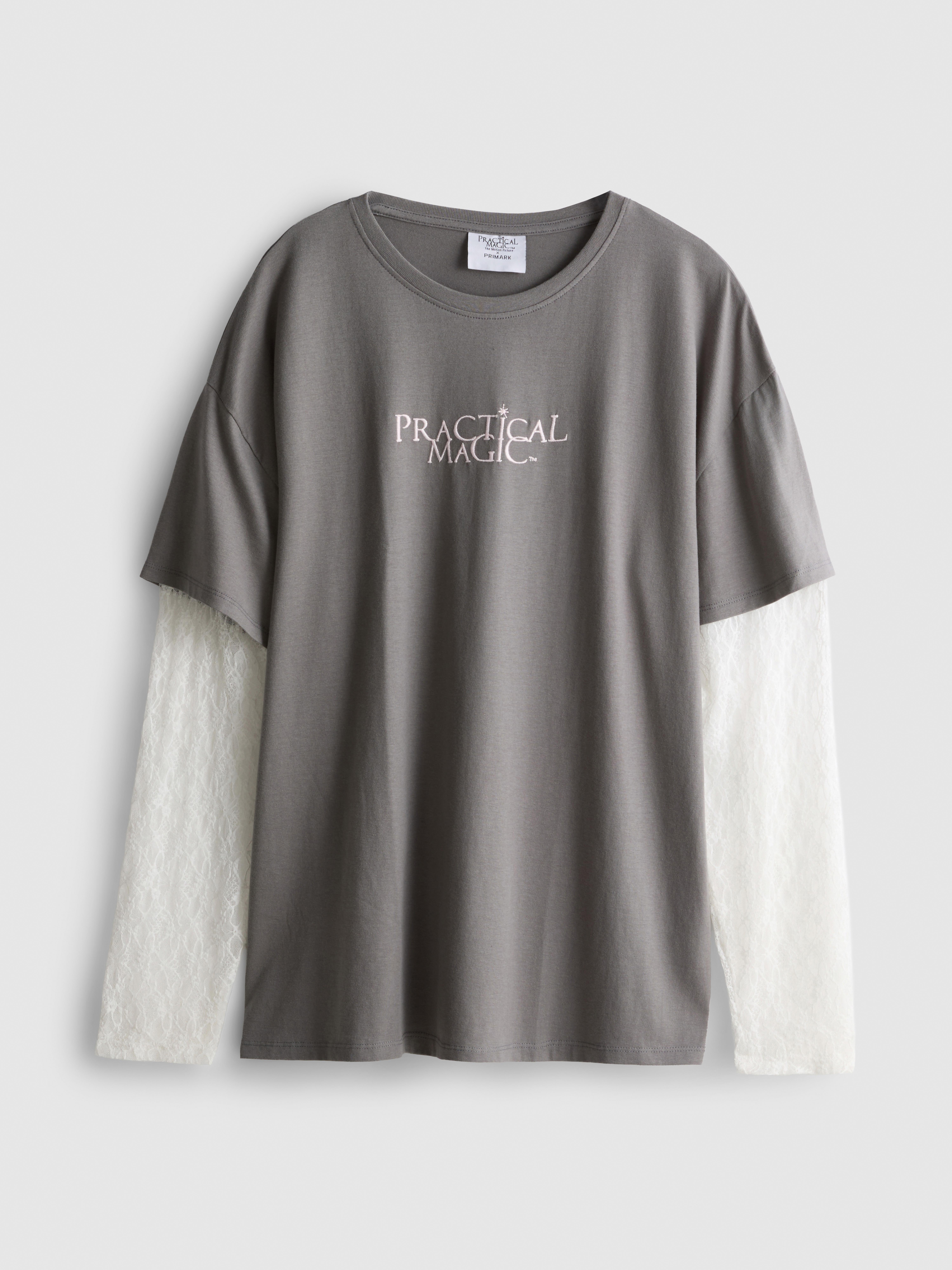 The Primark Scene | Practical Magic Lace Layered Long-Sleeve Top