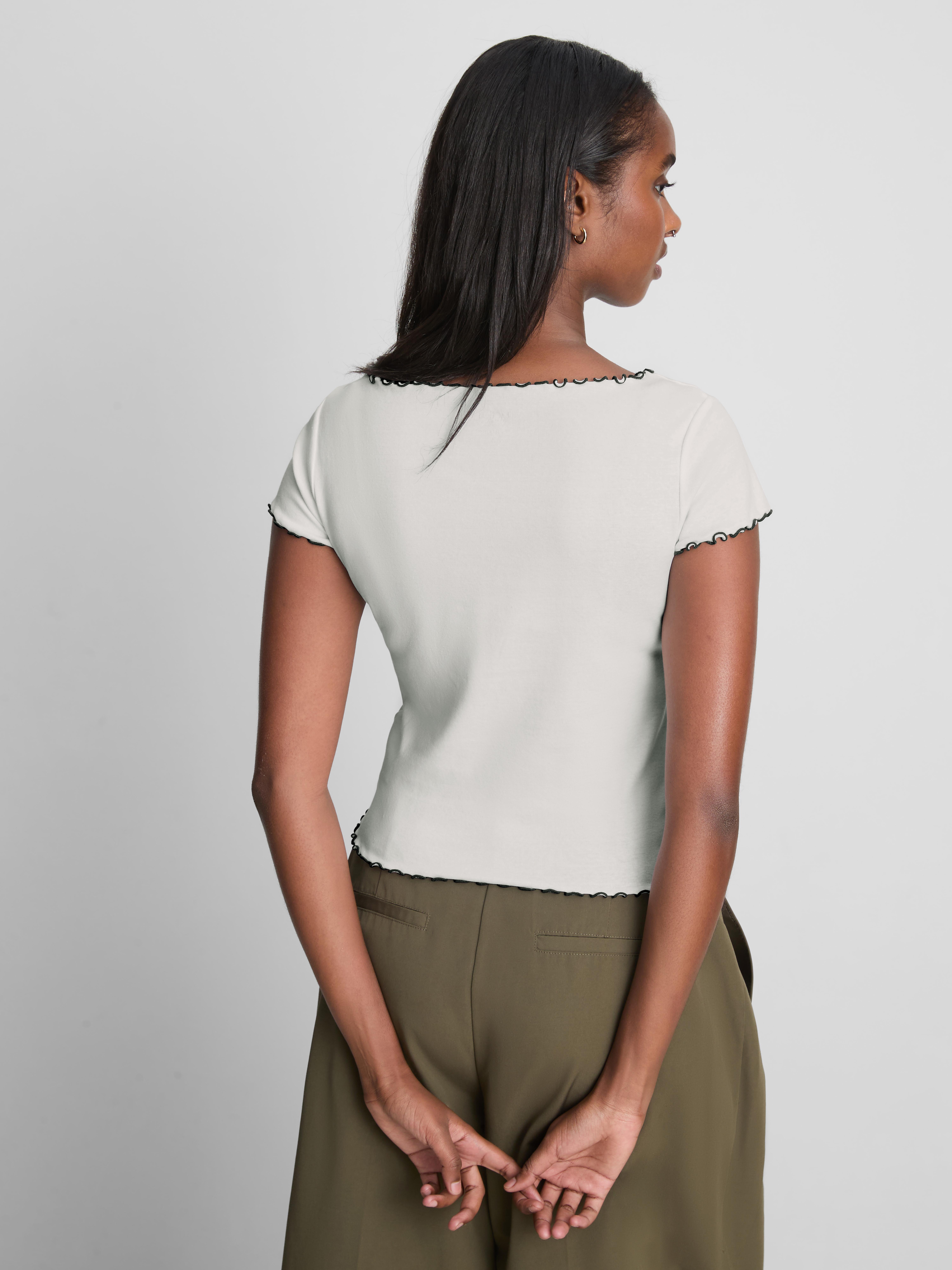 The Primark Scene | Practical Magic Boatneck Baby Tee