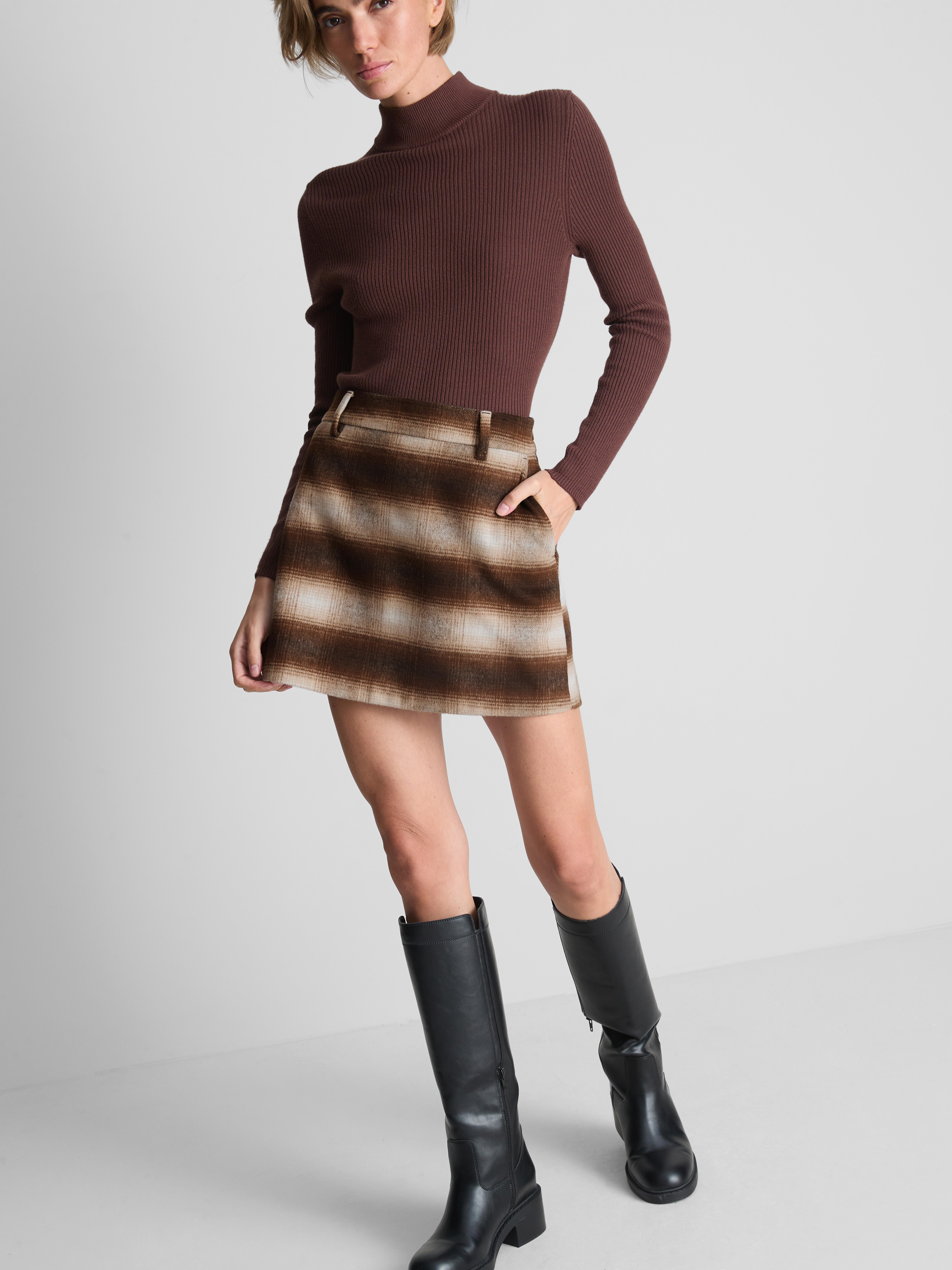 A-Line Mini Skirt