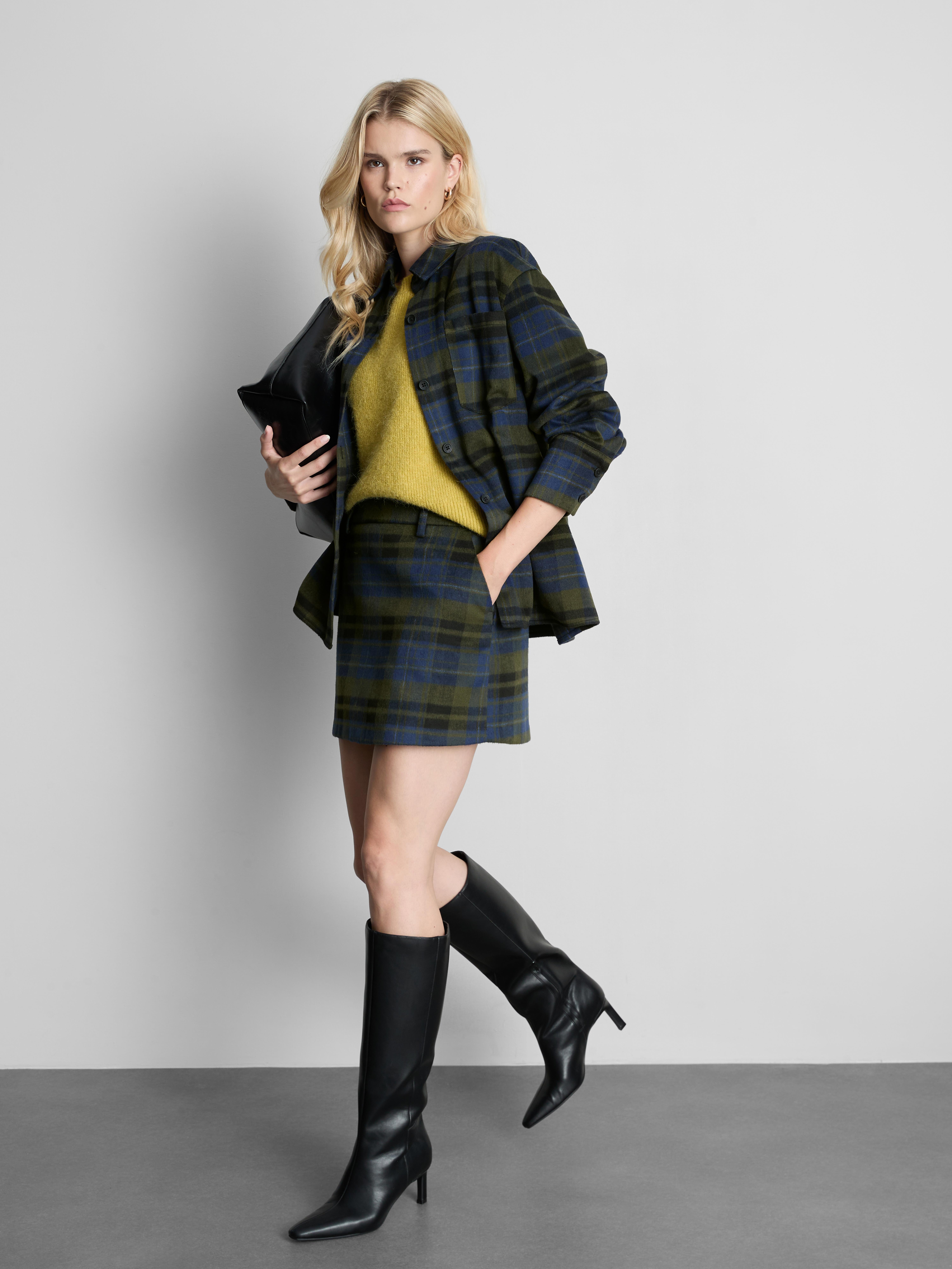 A-Line Mini Skirt