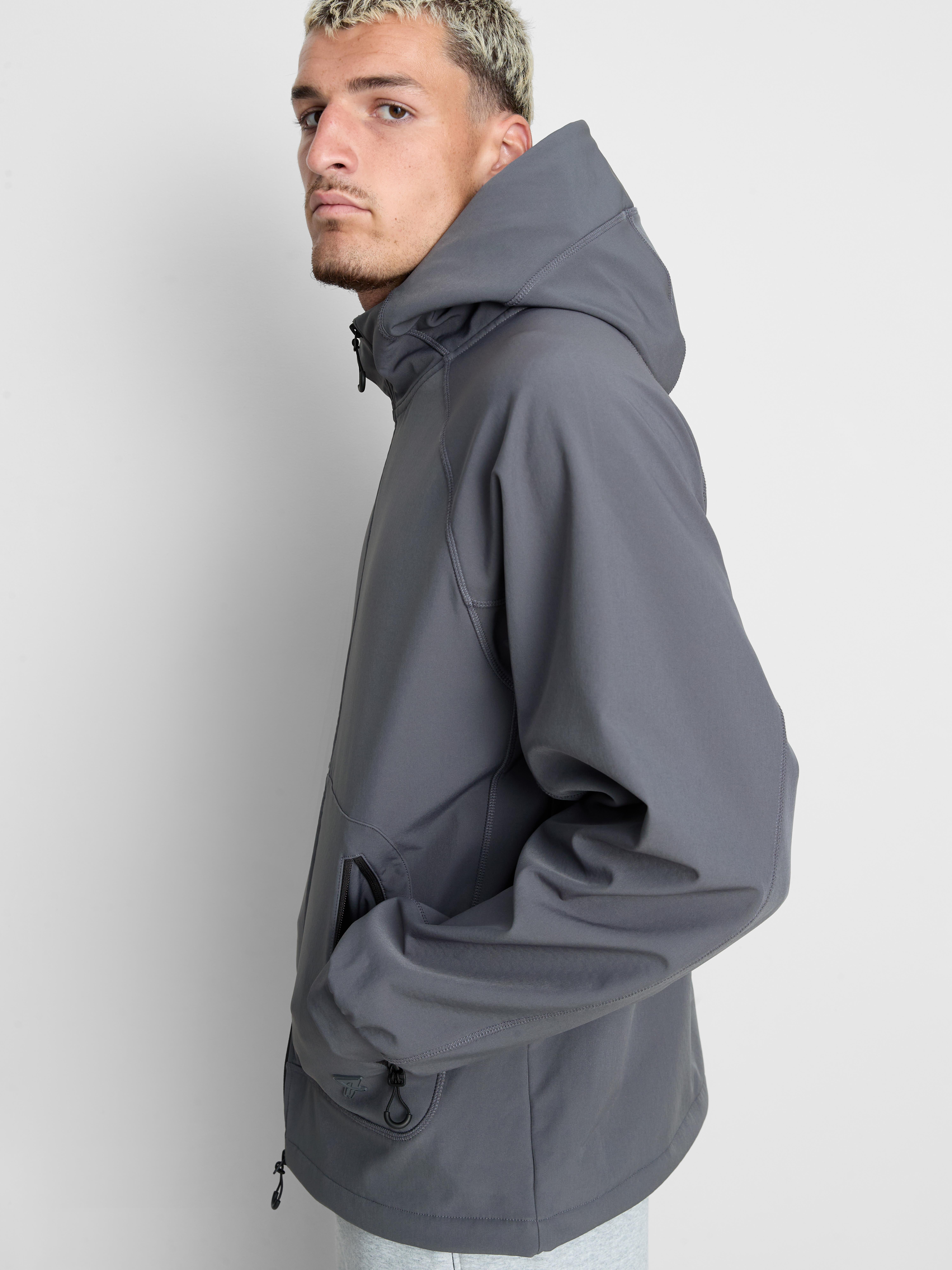 Zip-Up Hooded Performance Jacket