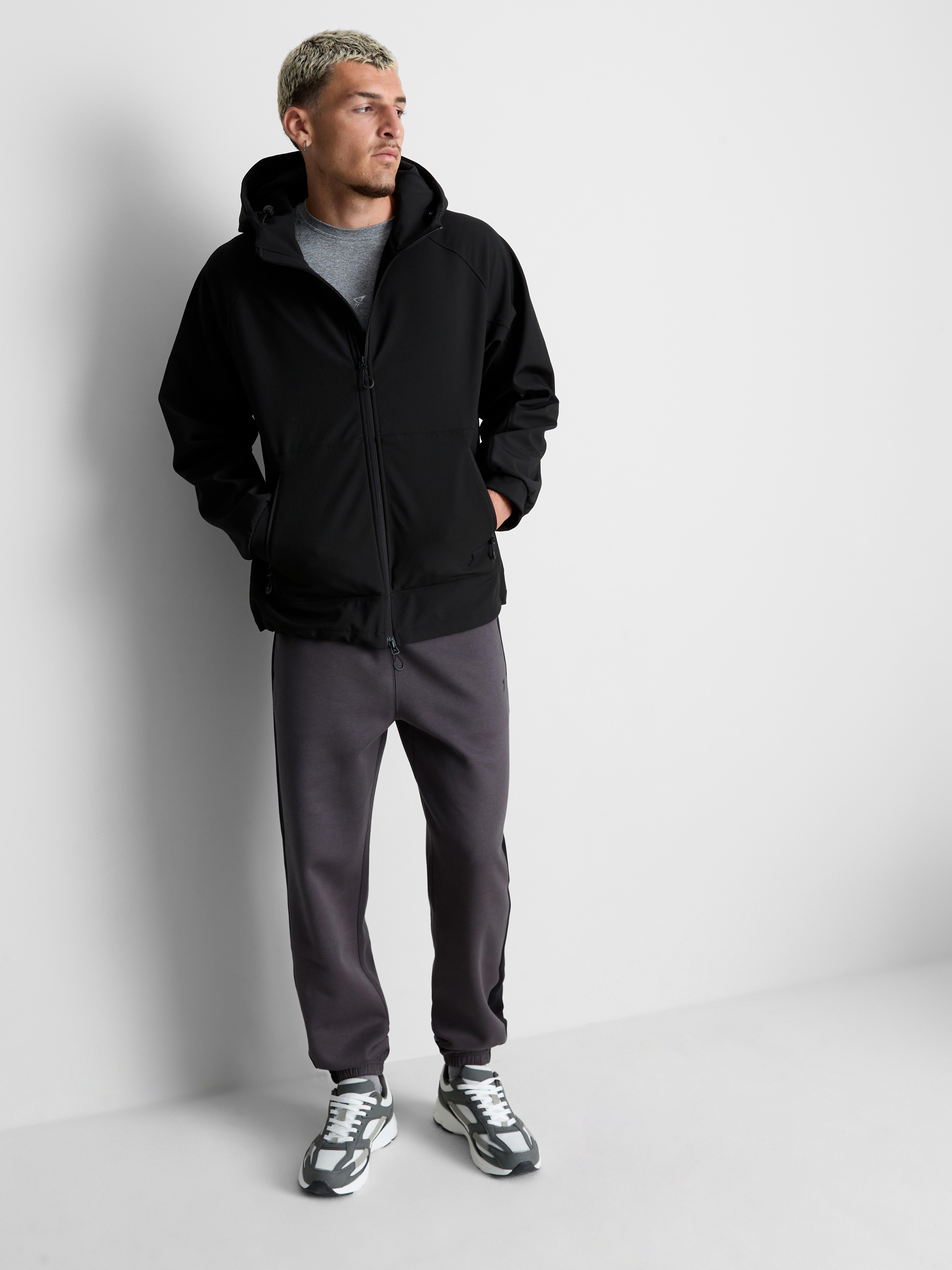 Zip-Up Hooded Performance Jacket