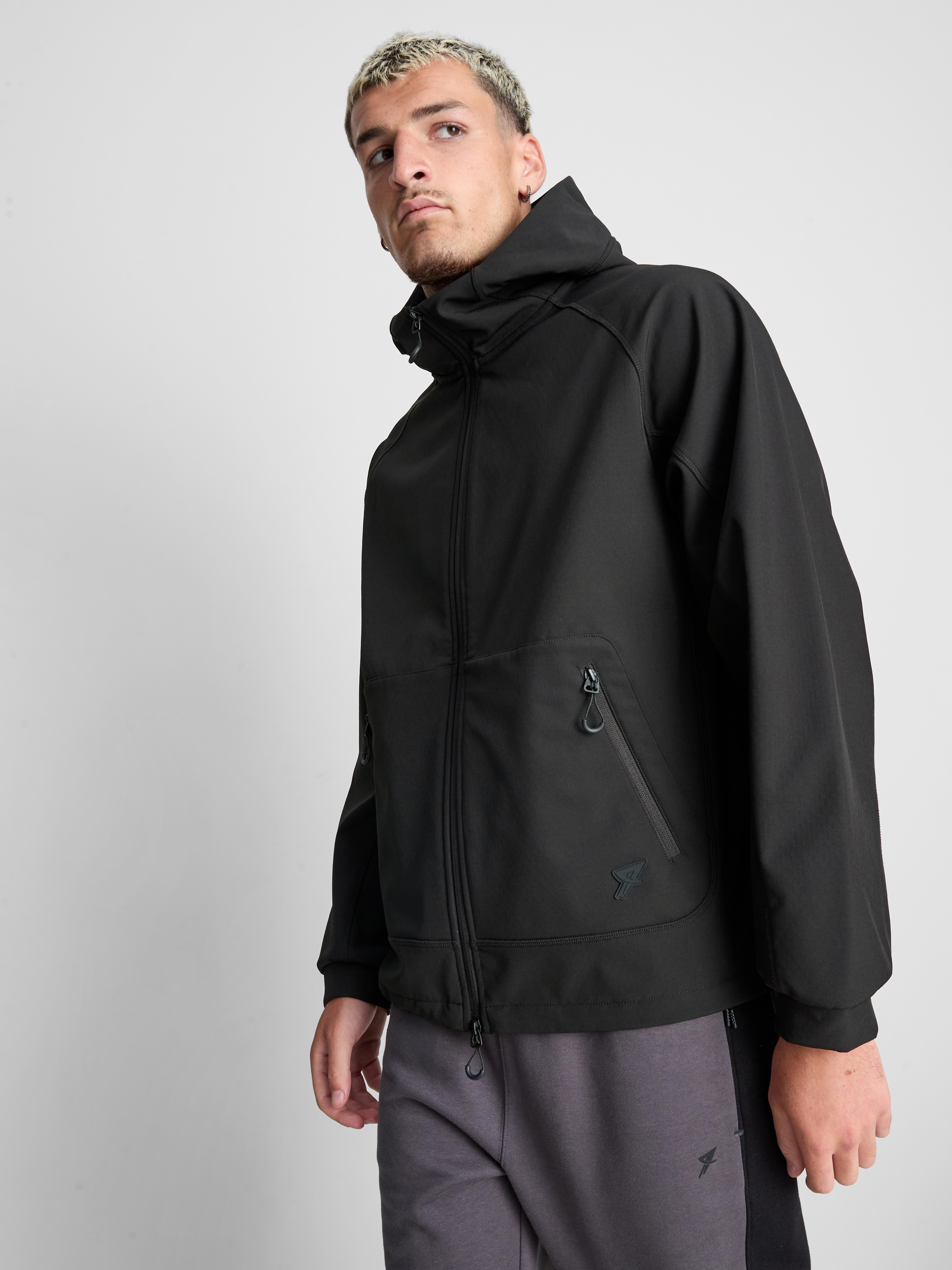 Zip-Up Hooded Performance Jacket