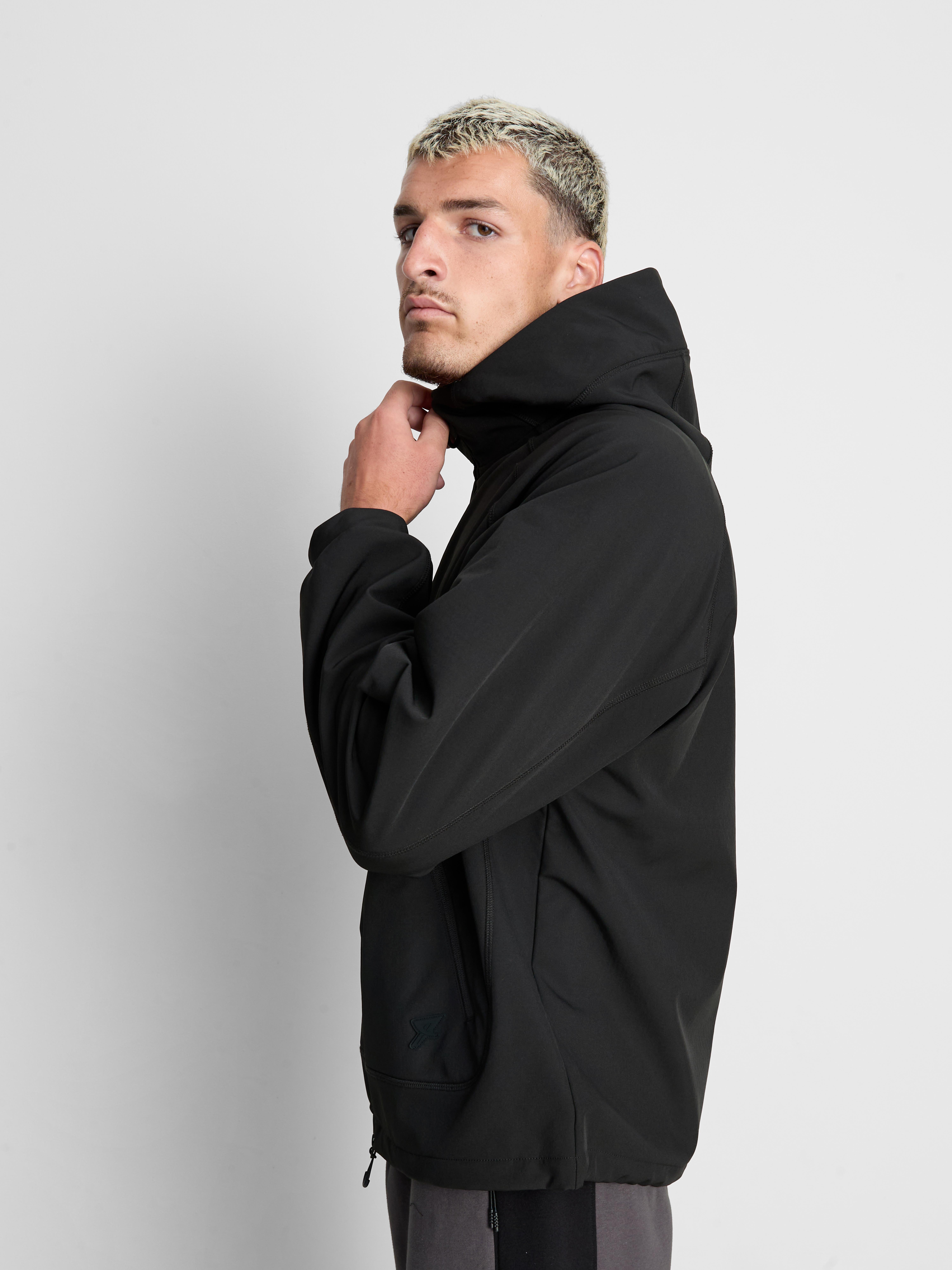 Zip-Up Hooded Performance Jacket