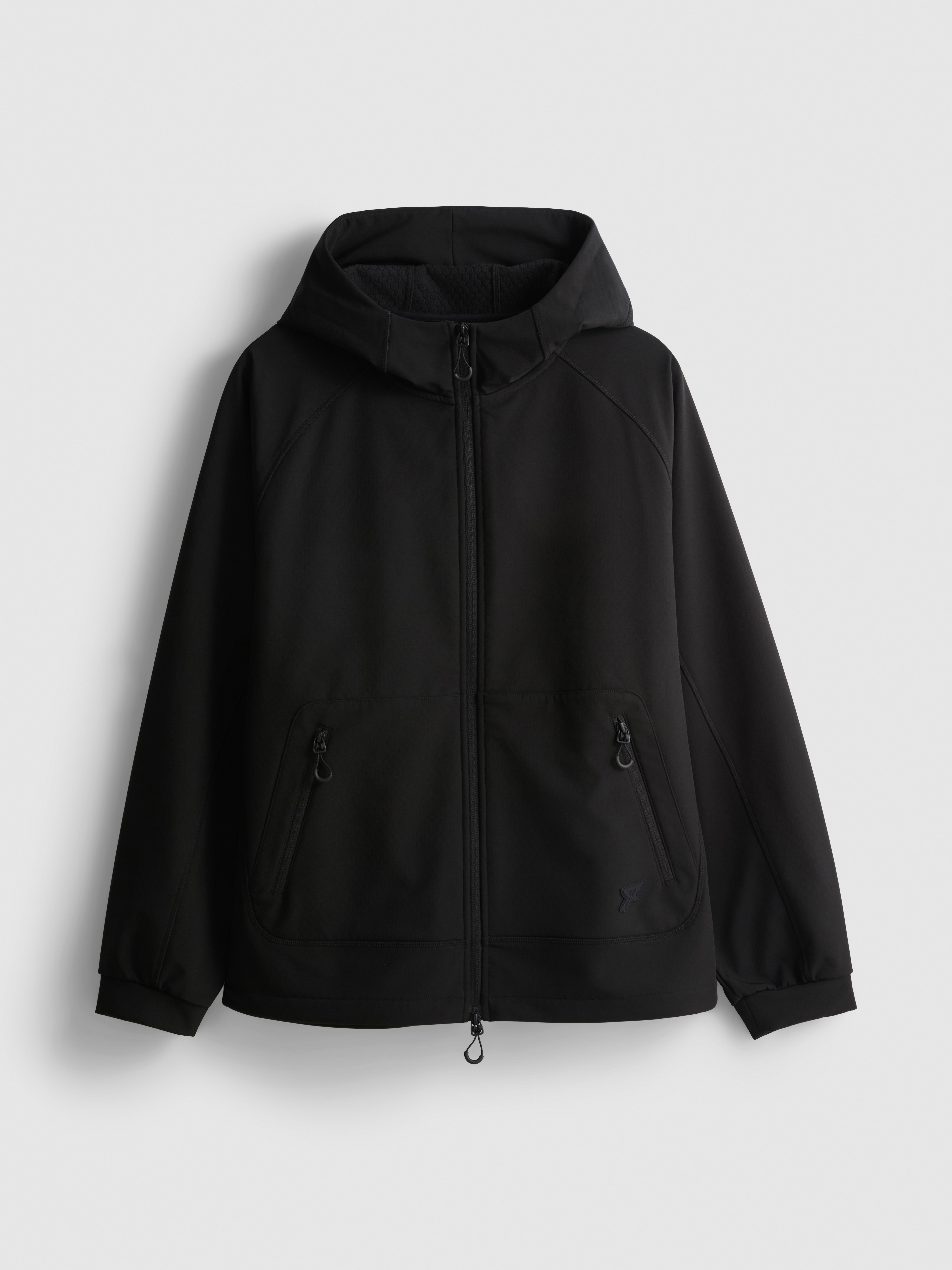 Zip-Up Hooded Performance Jacket