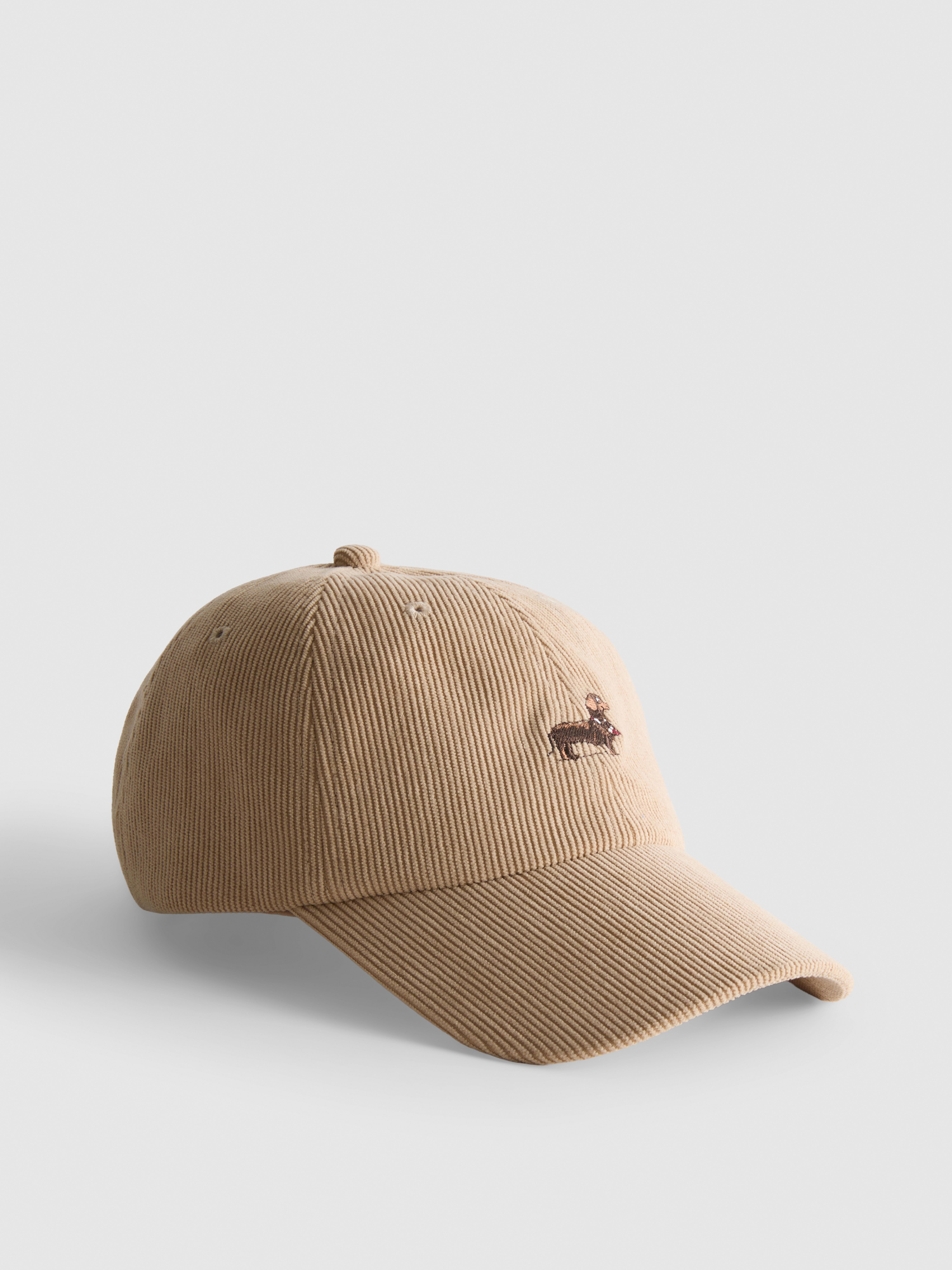 Corduroy Dog Baseball Cap