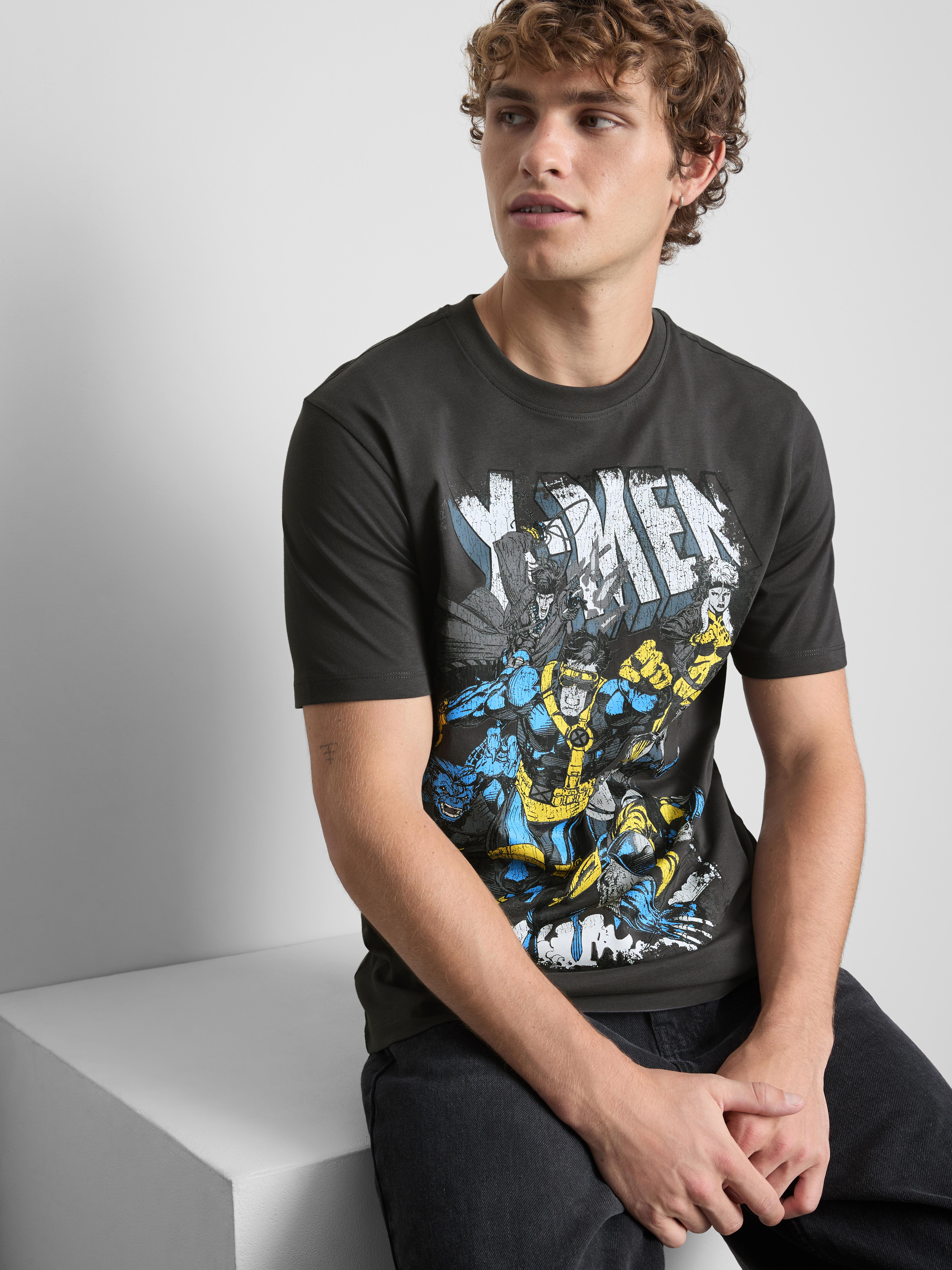 MARVEL X-Men Pure Cotton Graphic T-Shirt