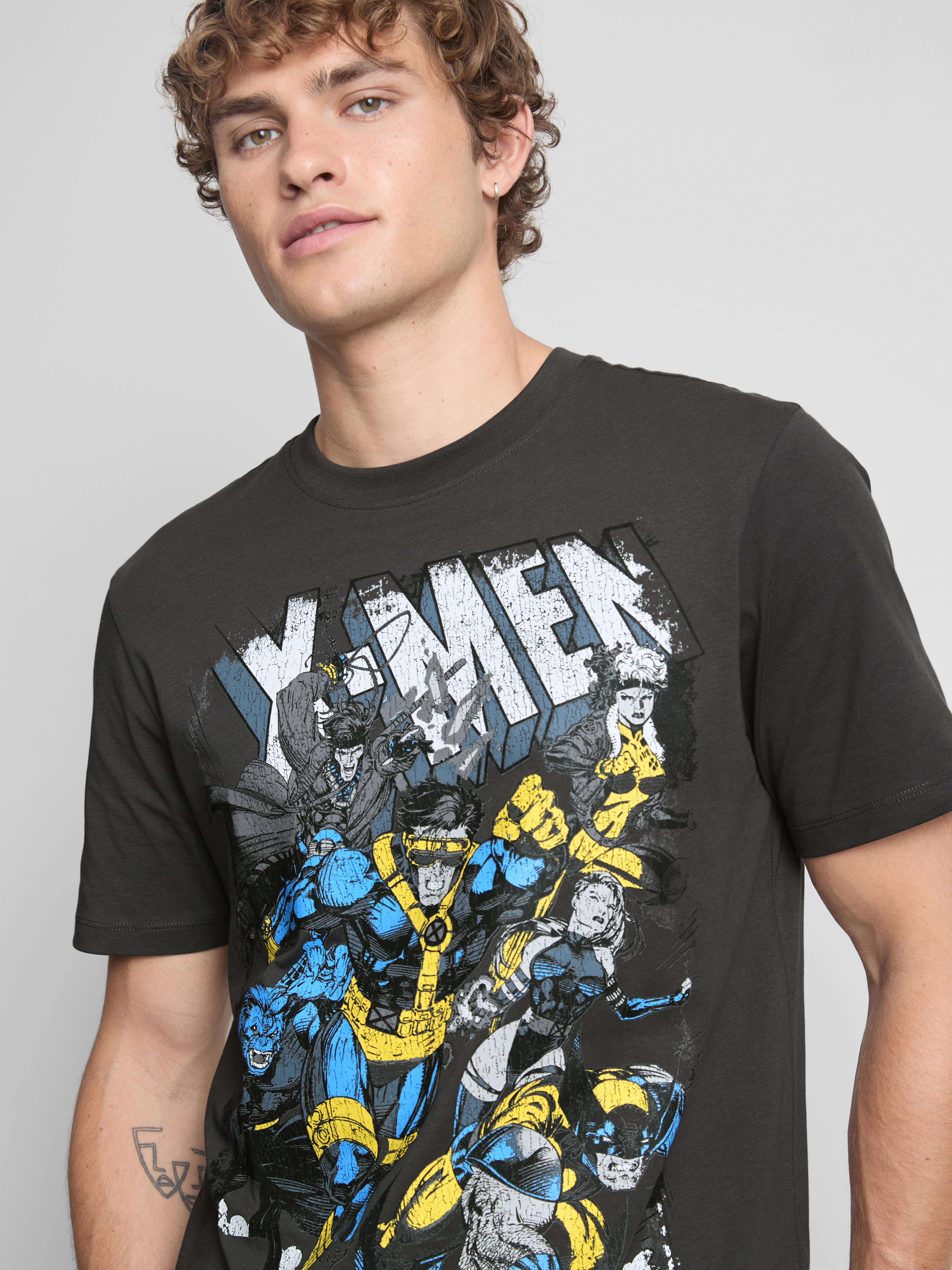 MARVEL X-Men Pure Cotton Graphic T-Shirt