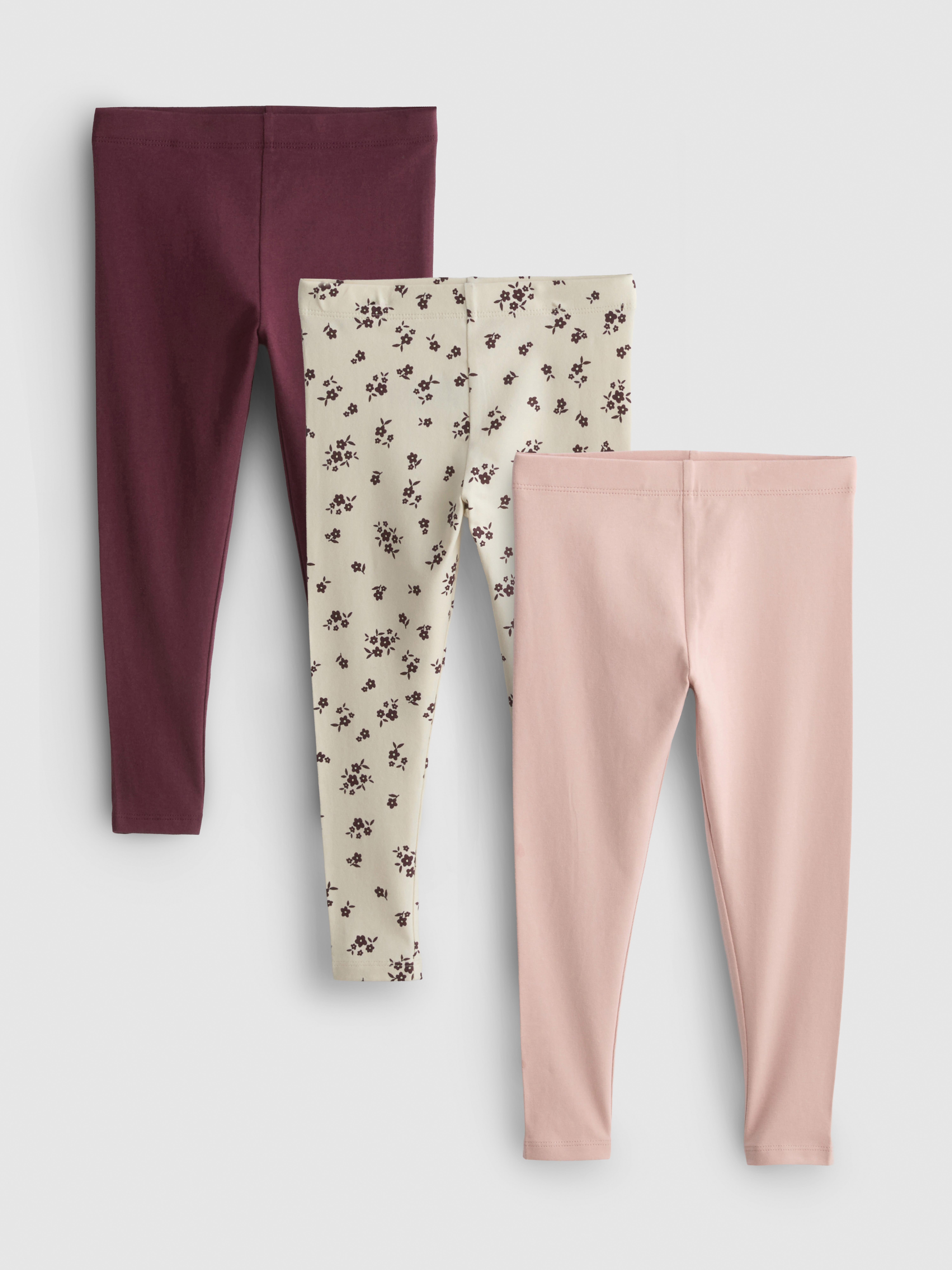 1-9yrs | 3pk Cotton Rich Leggings