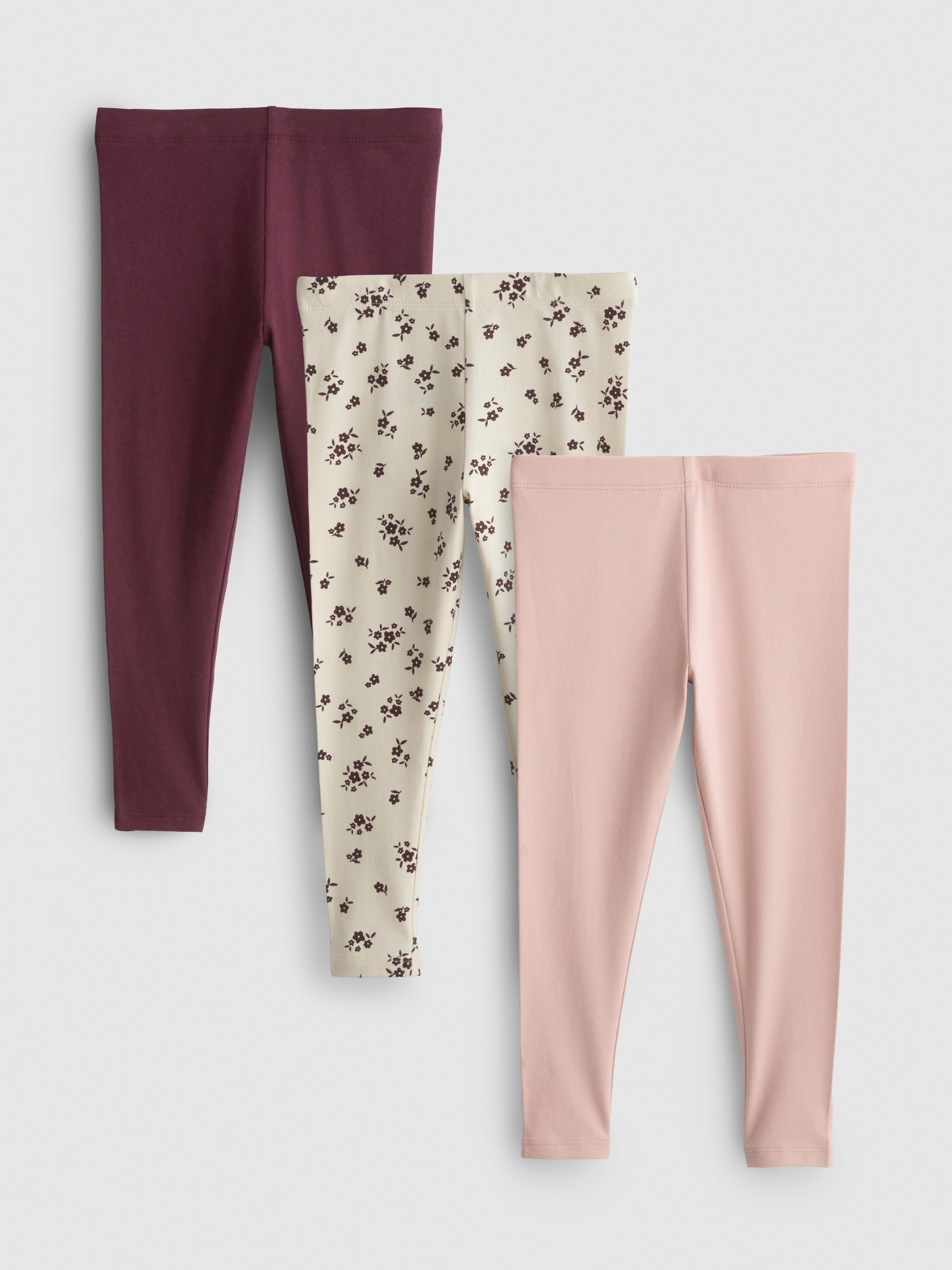 1-9yrs | 3pk Cotton Rich Leggings