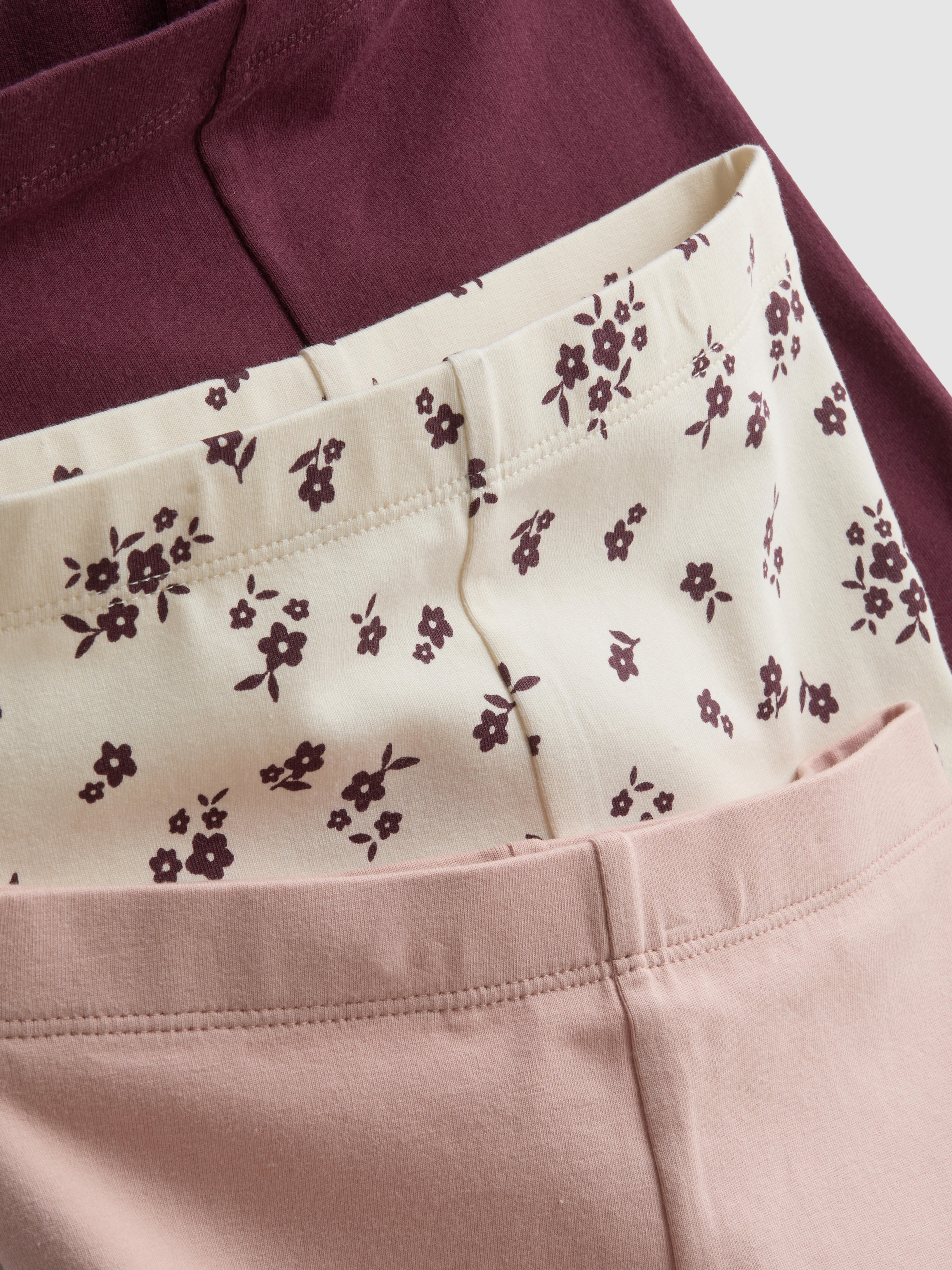 1-9yrs | 3pk Cotton Rich Leggings