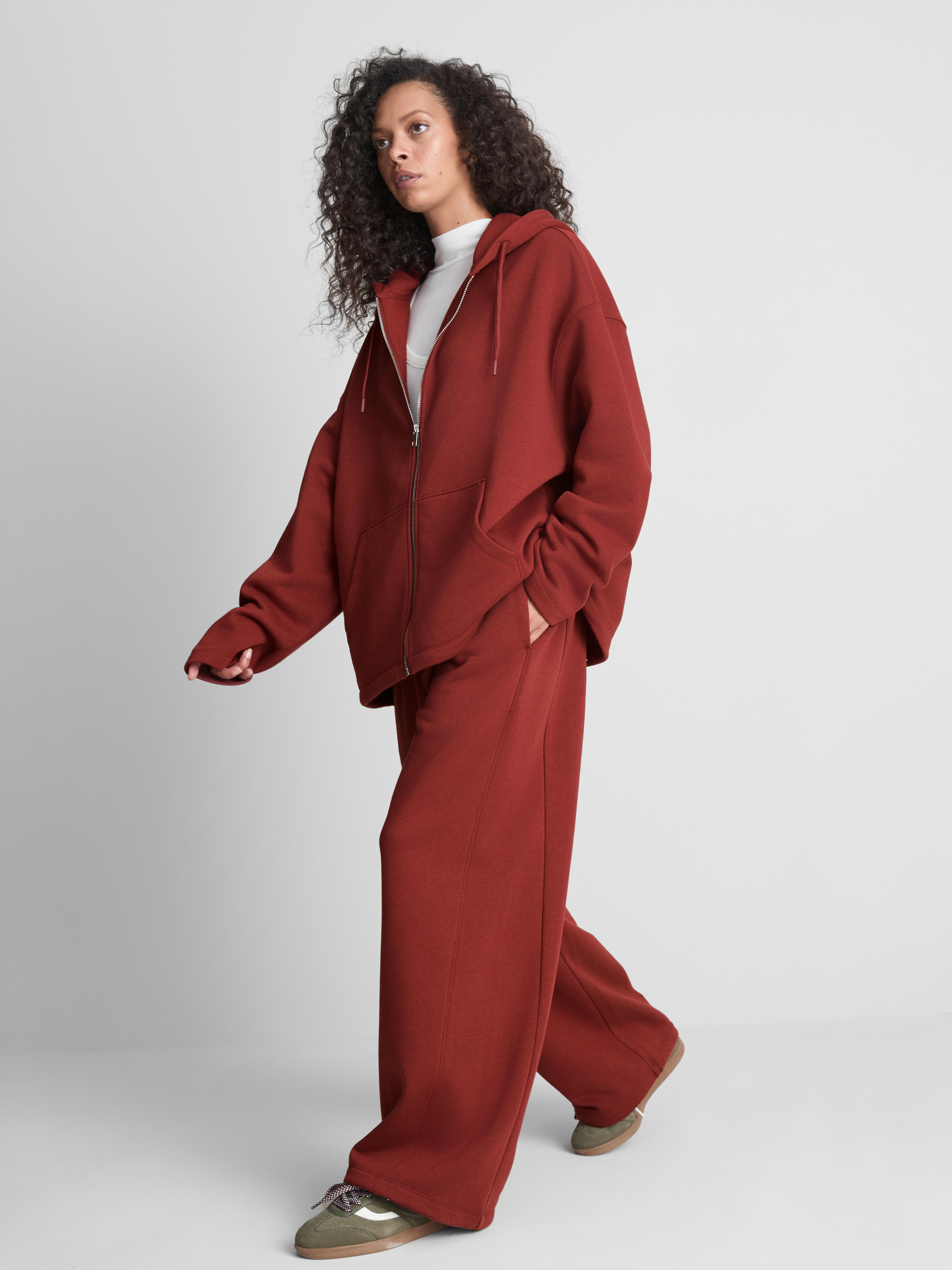 Cotton Rich Wide Leg Sweatpants