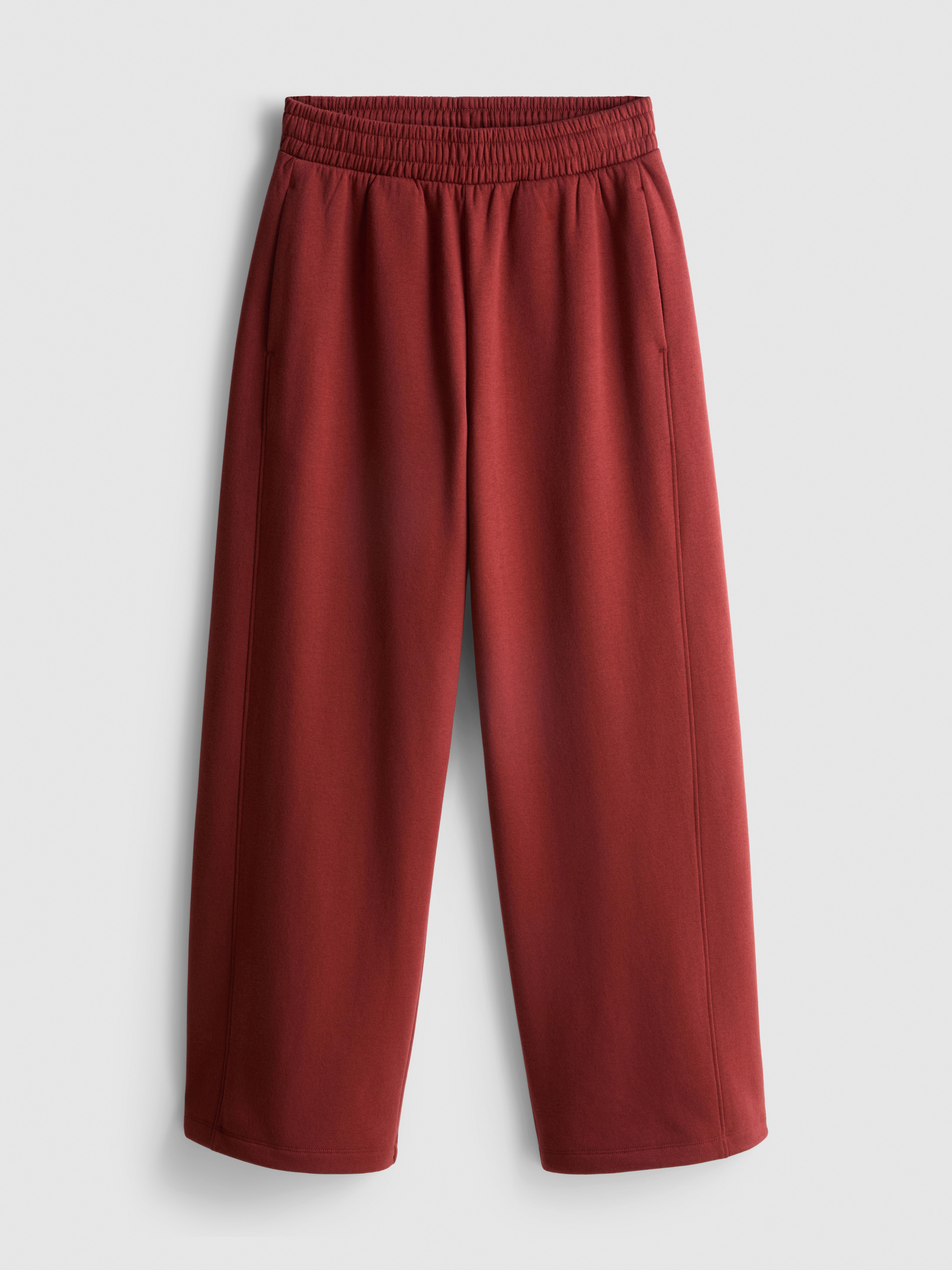Cotton Rich Wide Leg Sweatpants