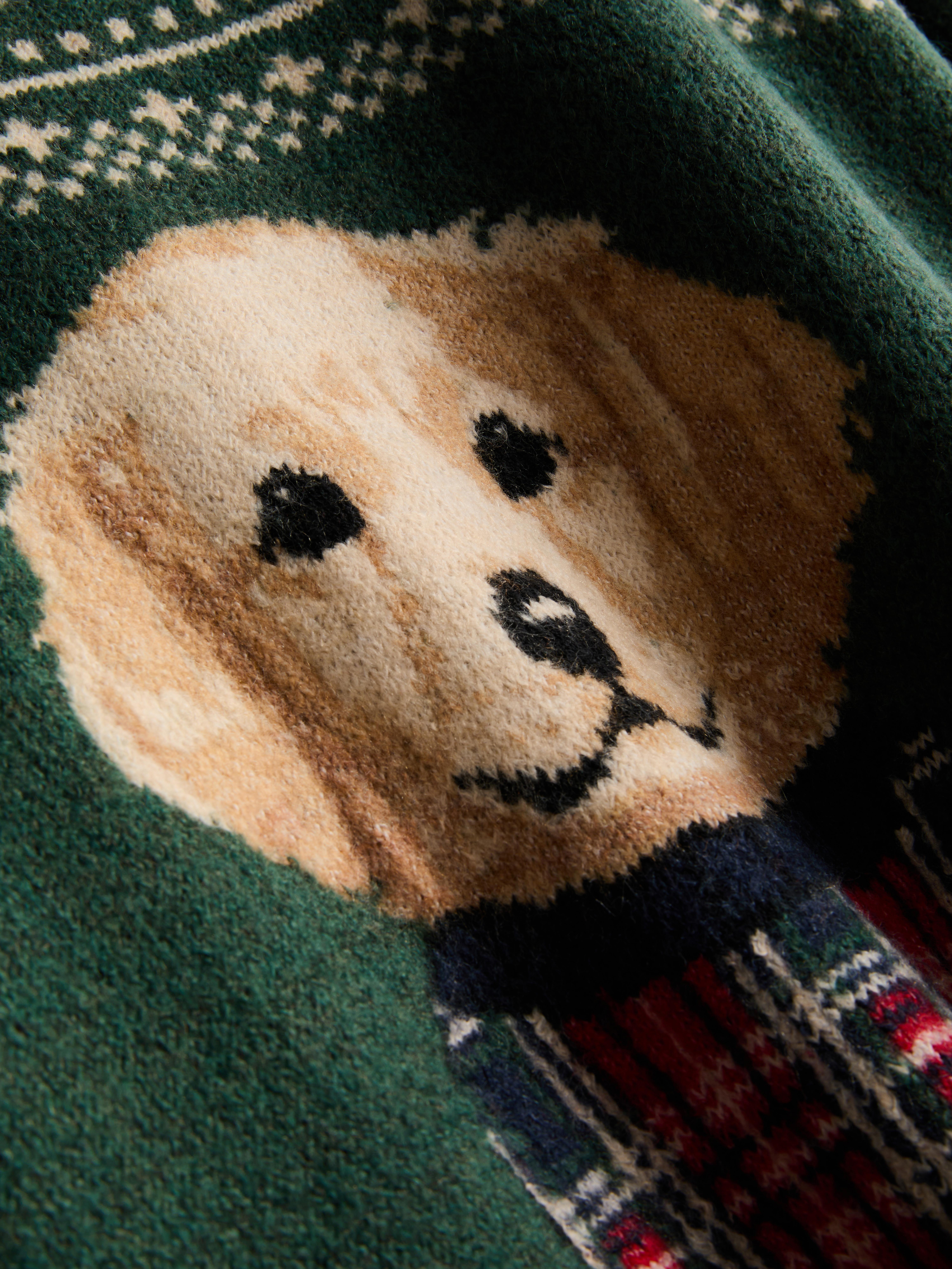 Men's Dog Fair Isle Family Matching Christmas Sweater