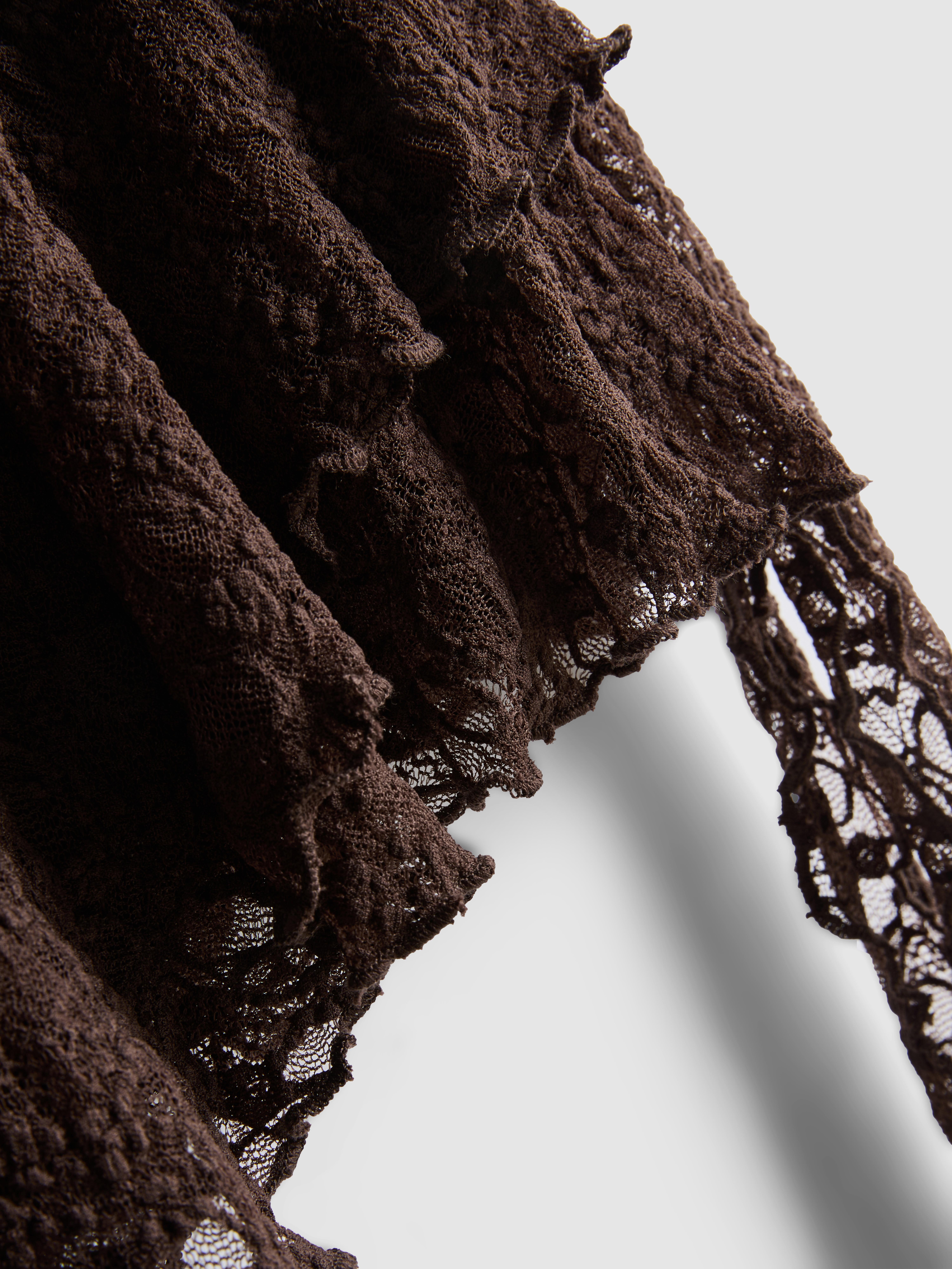 The Primark Scene | Asymmetric Lace Mini Skirt