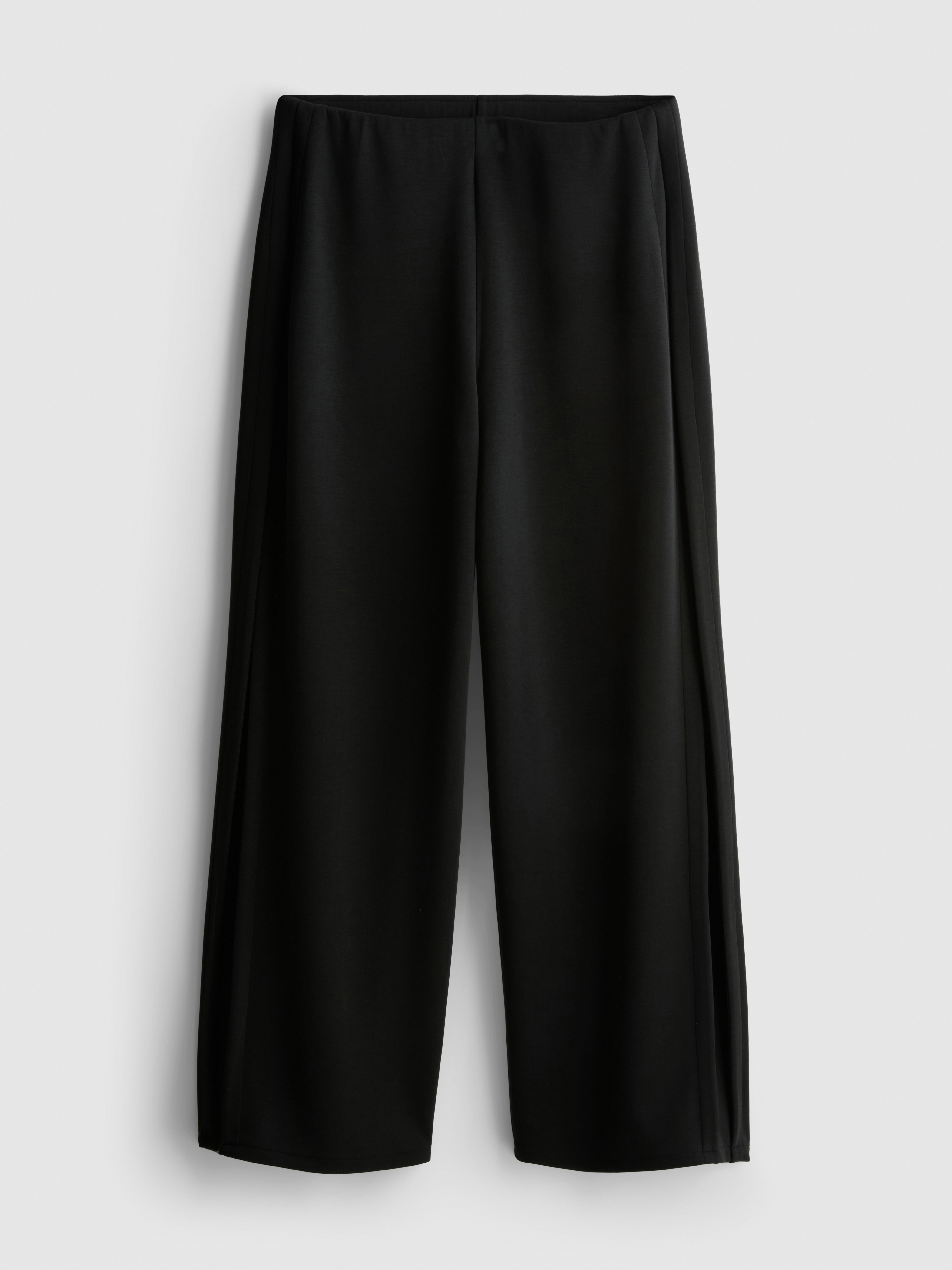 Modal Rich Wide Leg Joggers