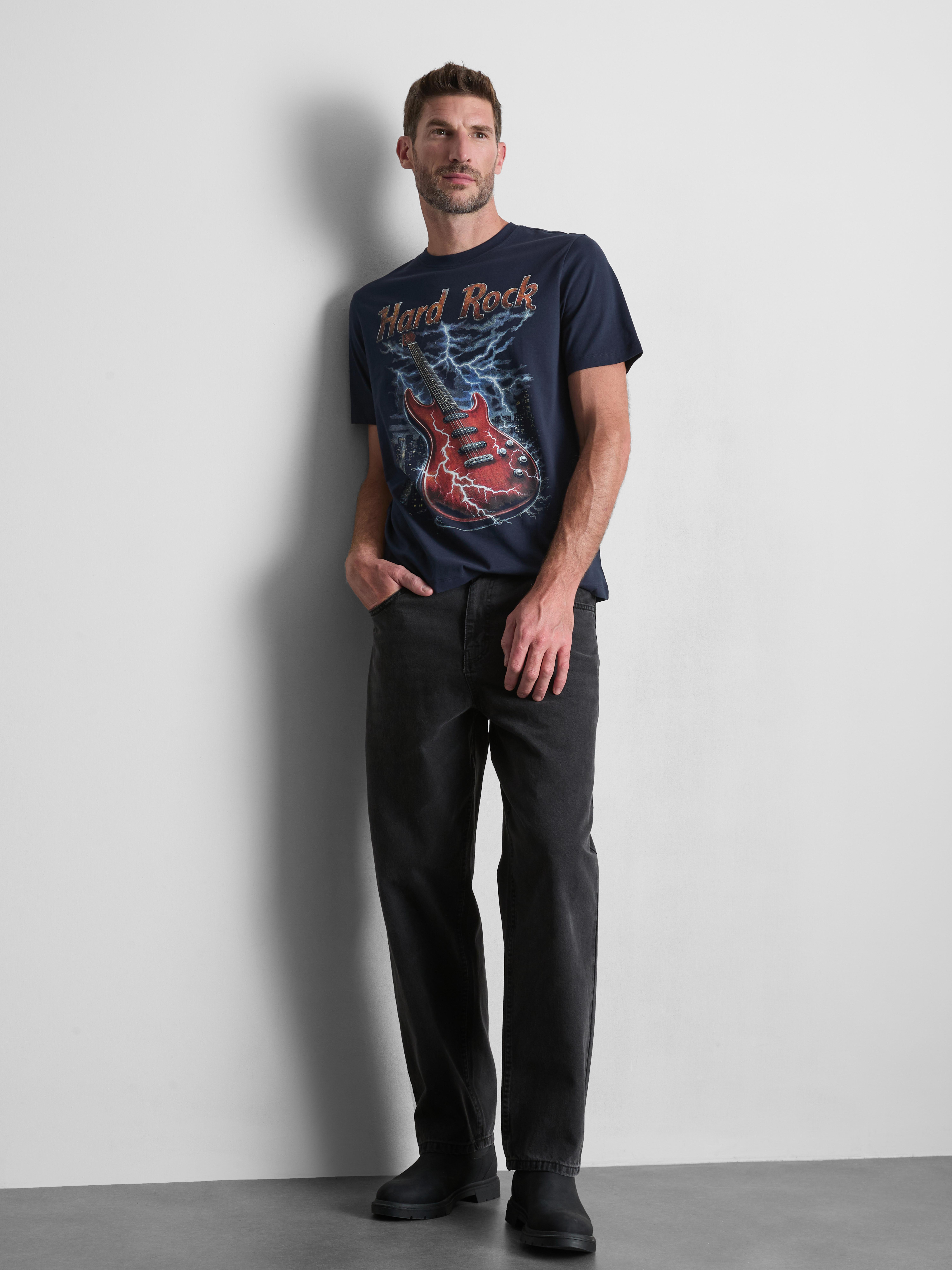 Hard Rock Cafe Pure Cotton Graphic T-Shirt