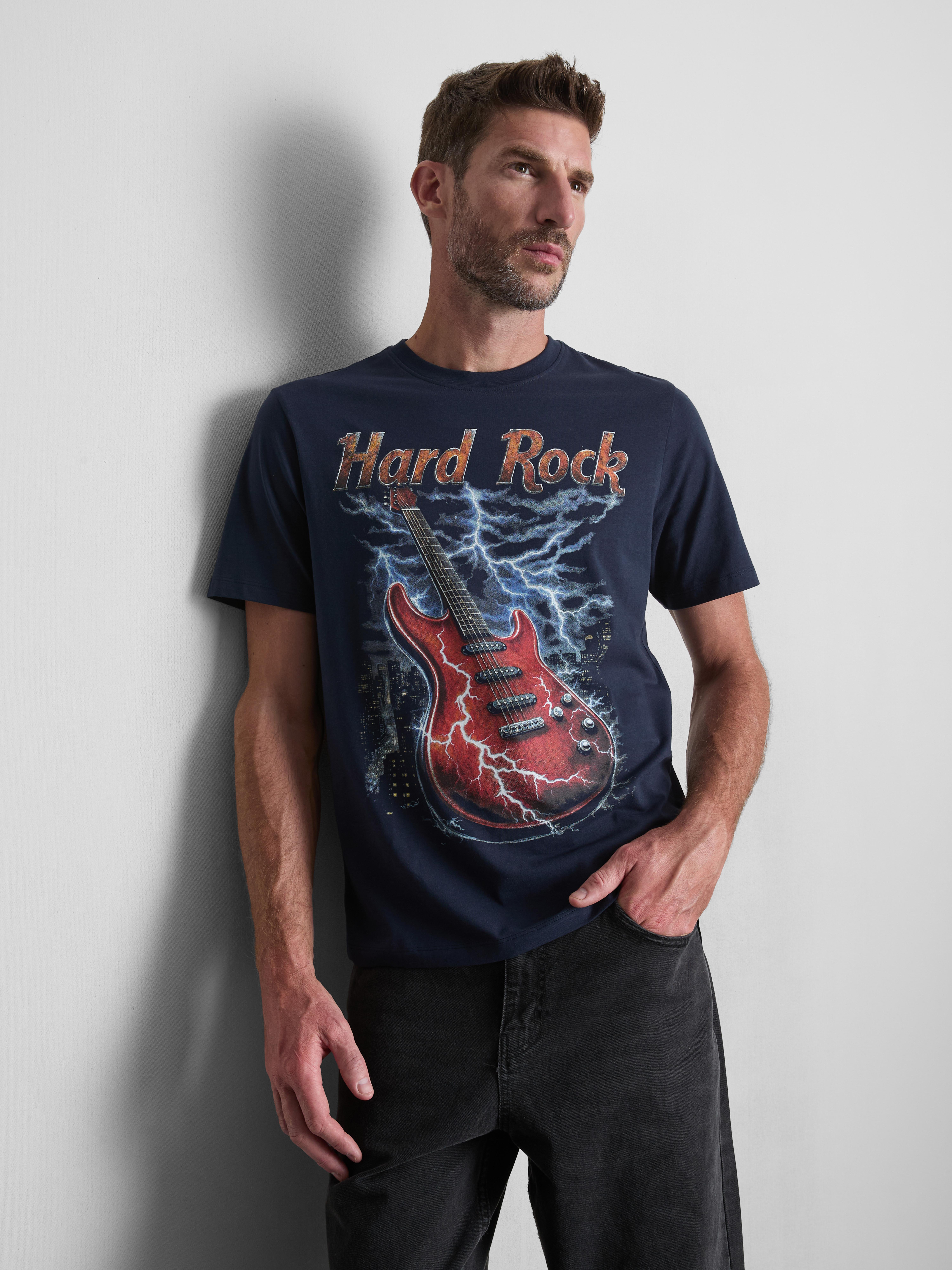 Hard Rock Cafe Pure Cotton Graphic T-Shirt