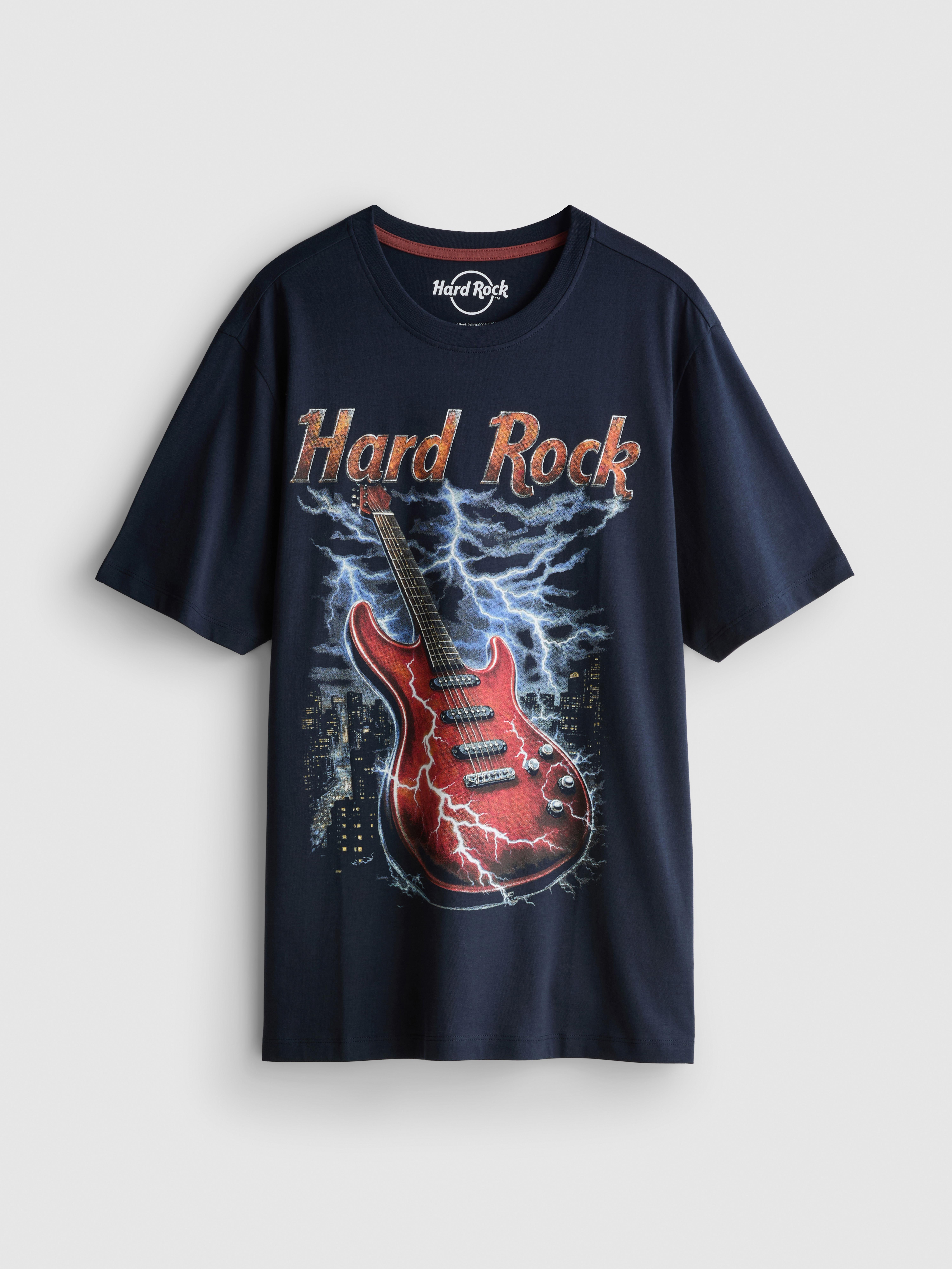 Hard Rock Cafe Pure Cotton Graphic T-Shirt