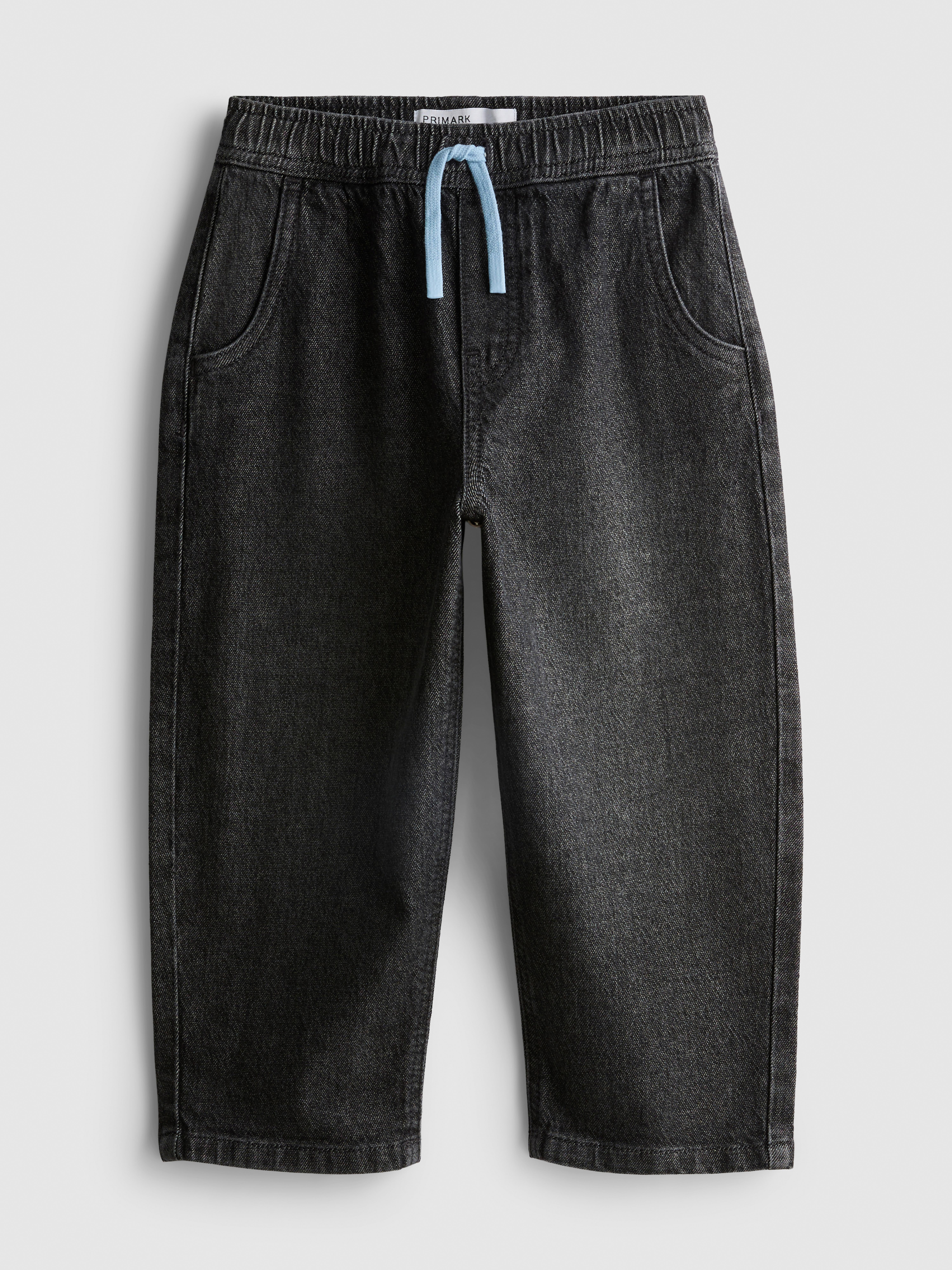 1-9yrs | Cotton Rich Embroidered Barrel Leg Jeans
