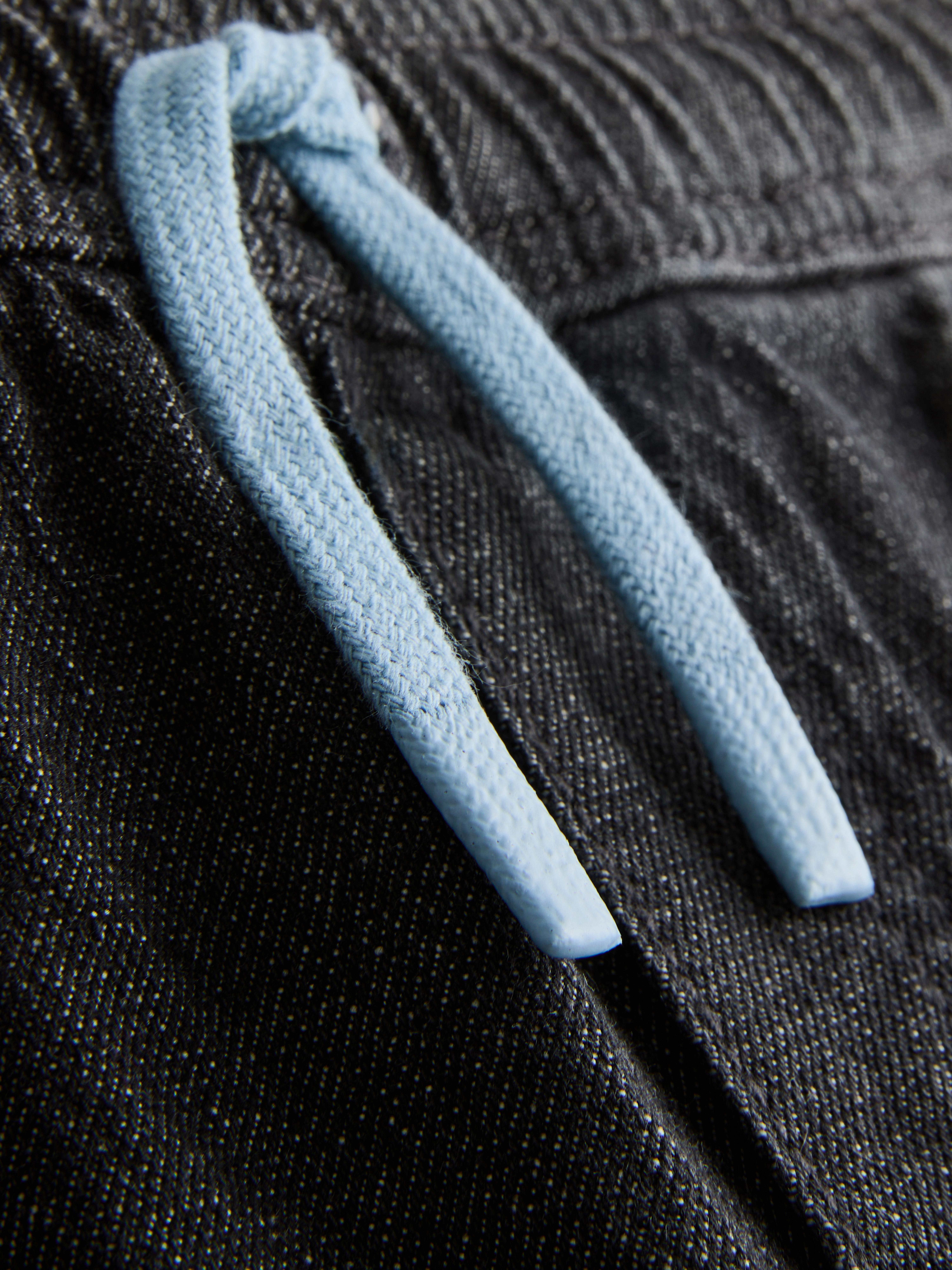 1-9yrs | Cotton Rich Embroidered Barrel Leg Jeans