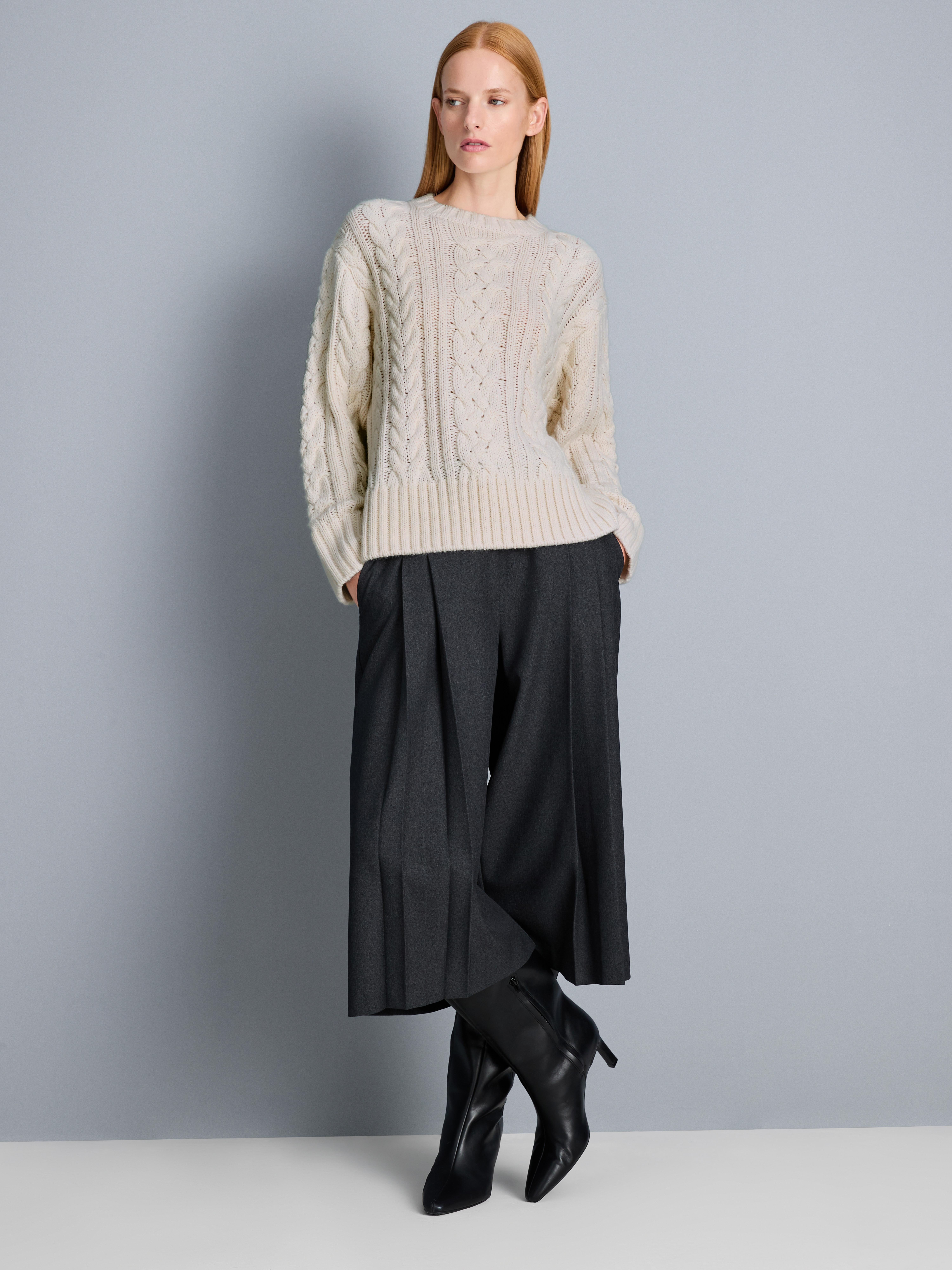 Oversized Cable Knit Sweater