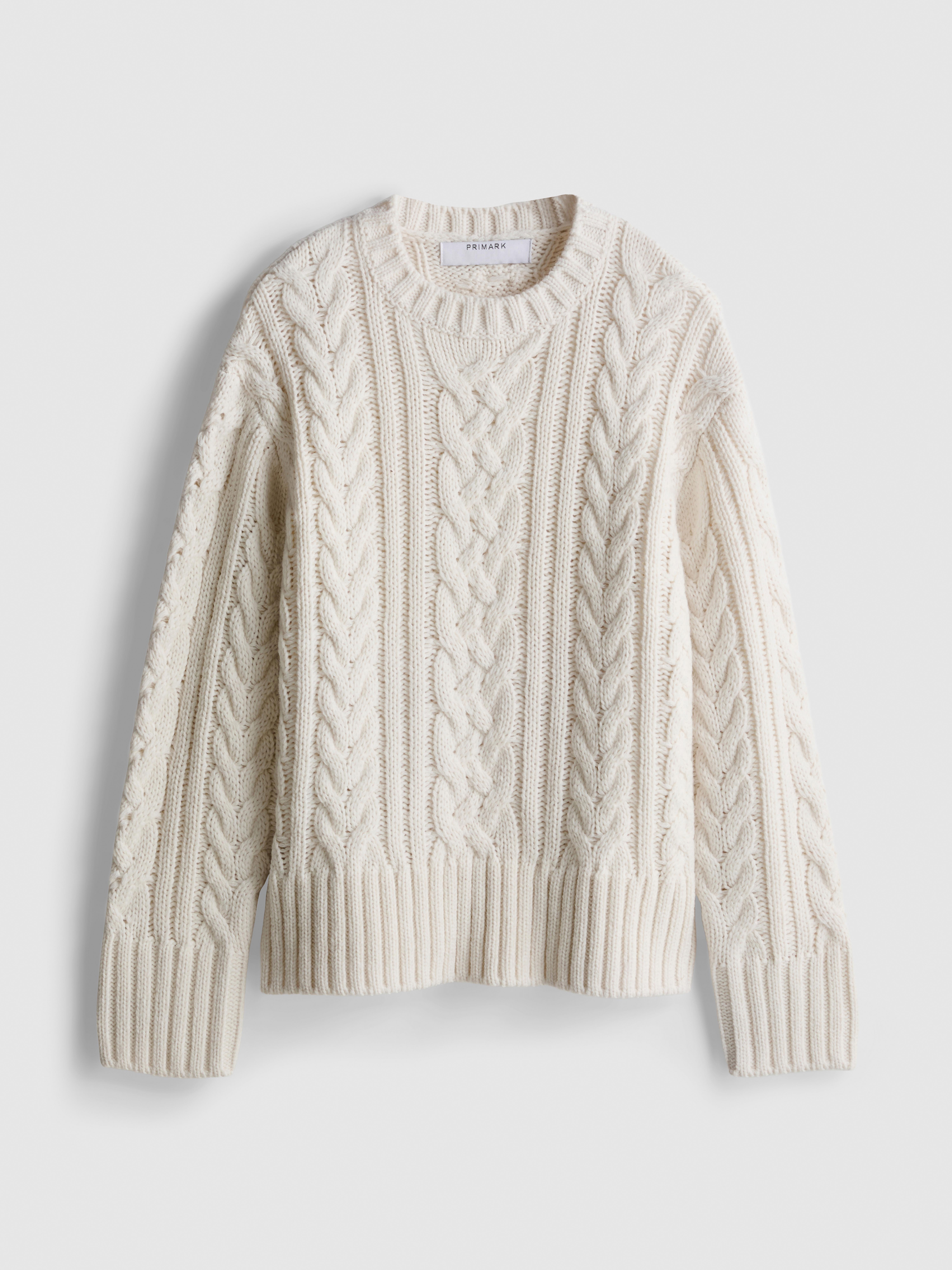 Oversized Cable Knit Sweater