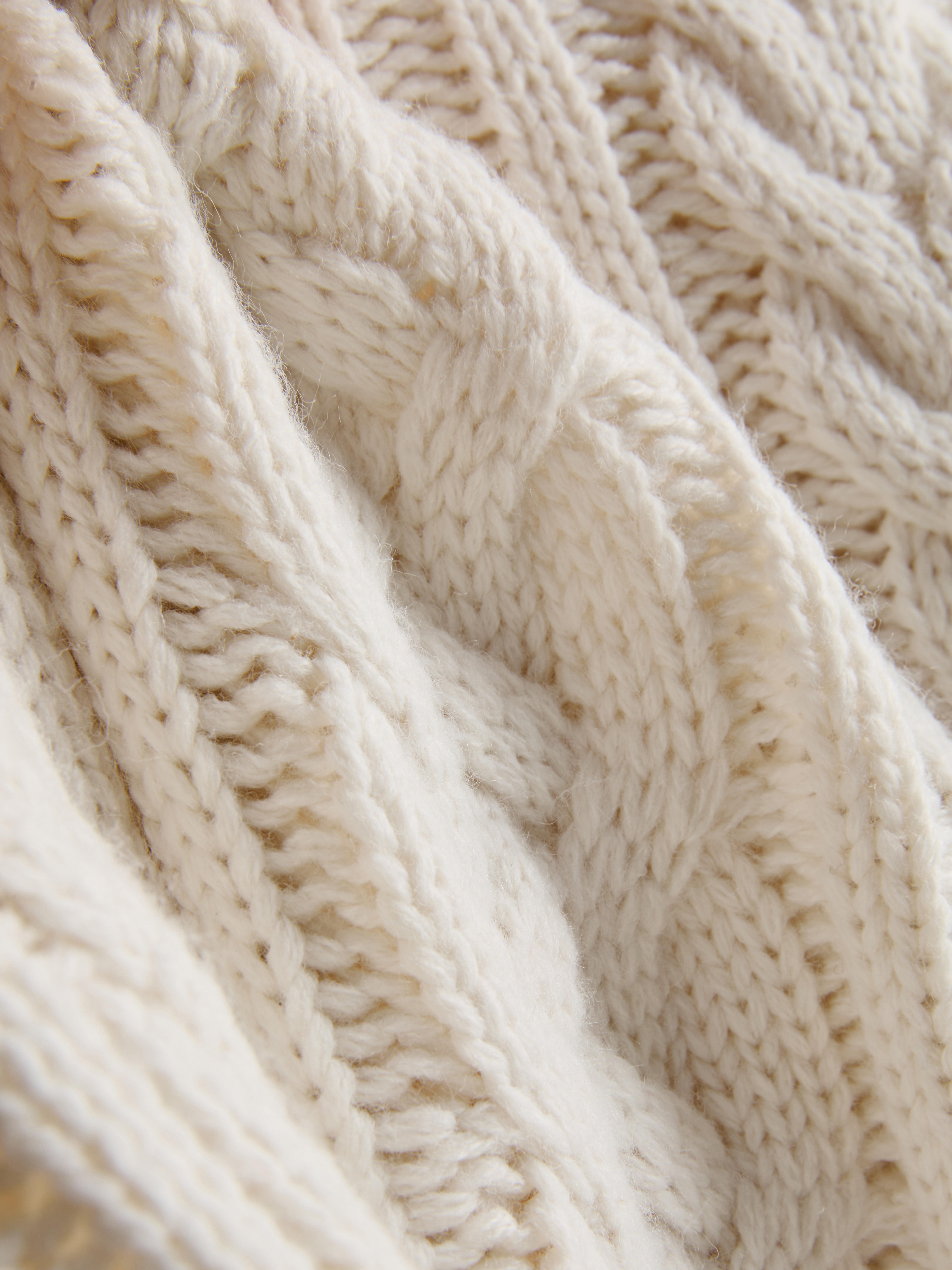 Oversized Cable Knit Sweater