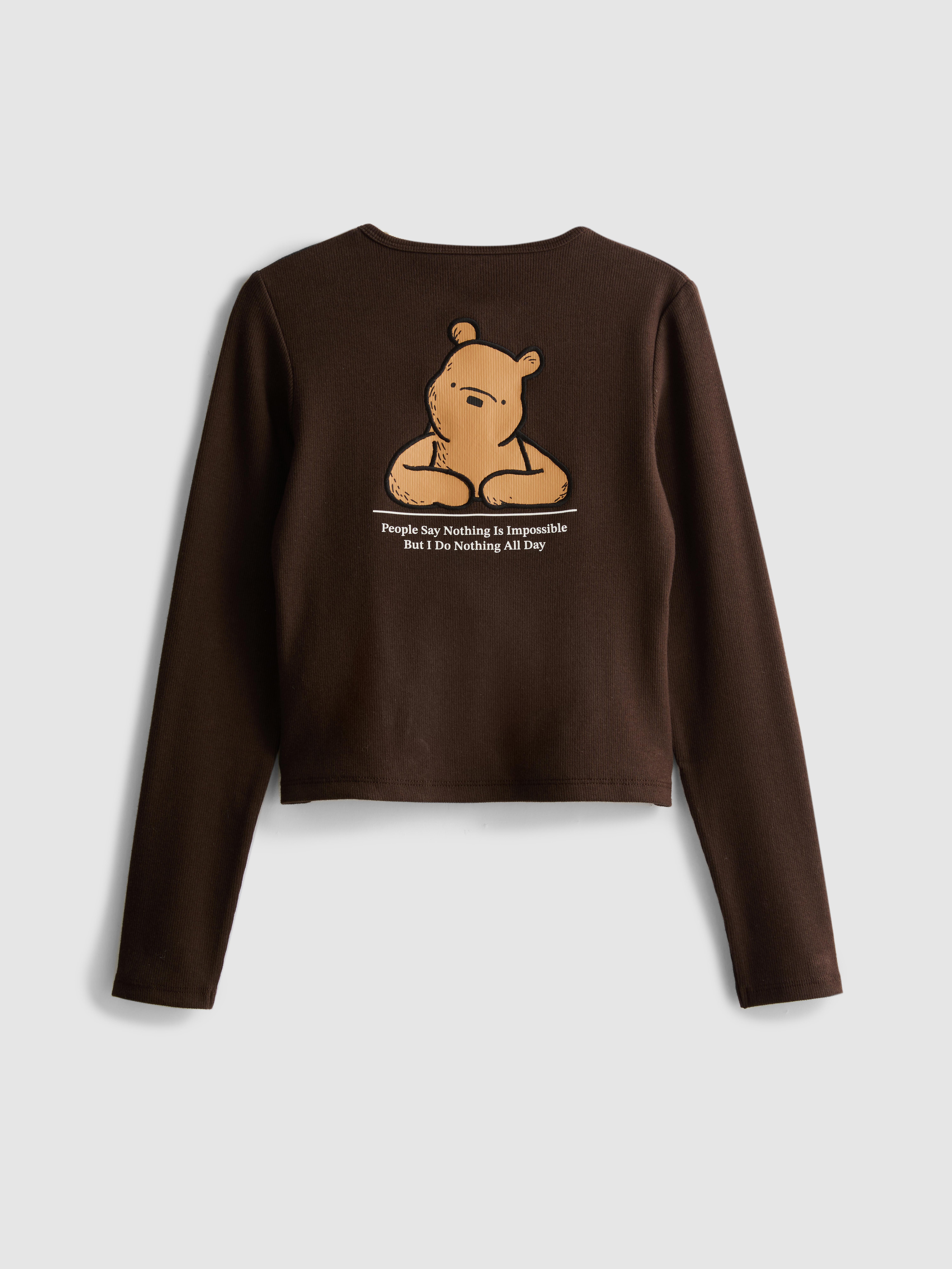 7-15yrs | Disney's Winnie the Pooh Ribbed Cardigan