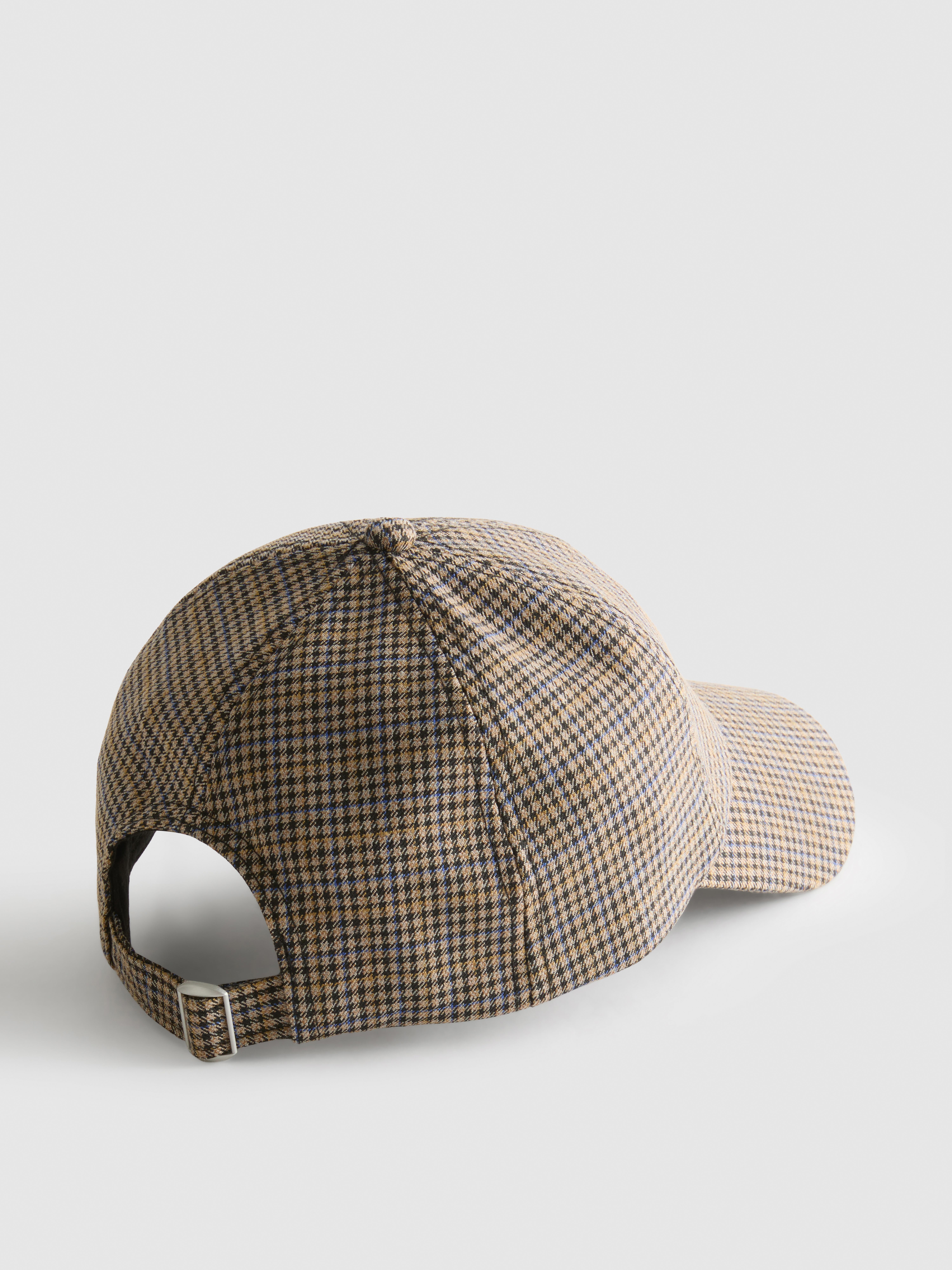 Checked Baseball Cap