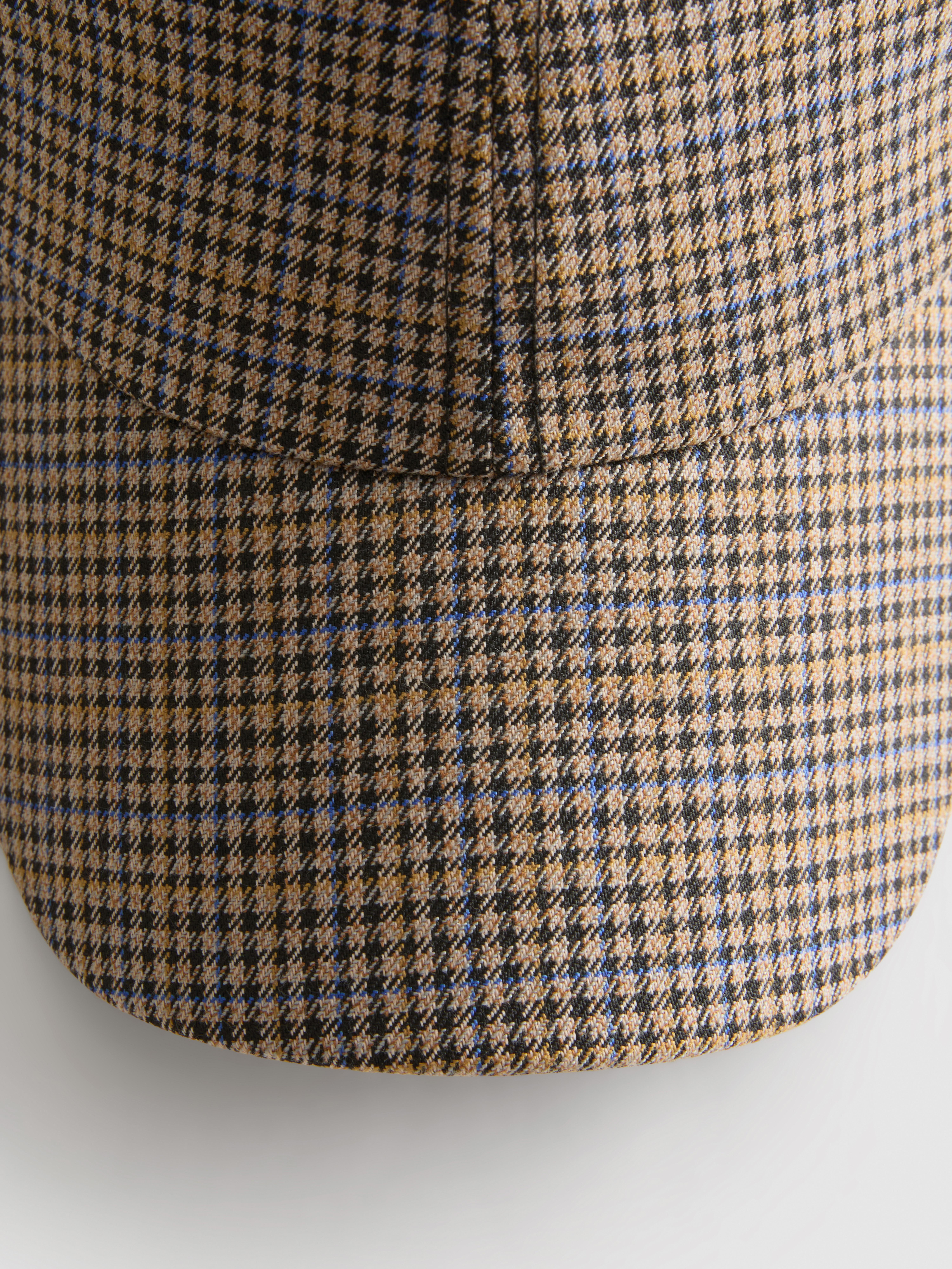 Checked Baseball Cap