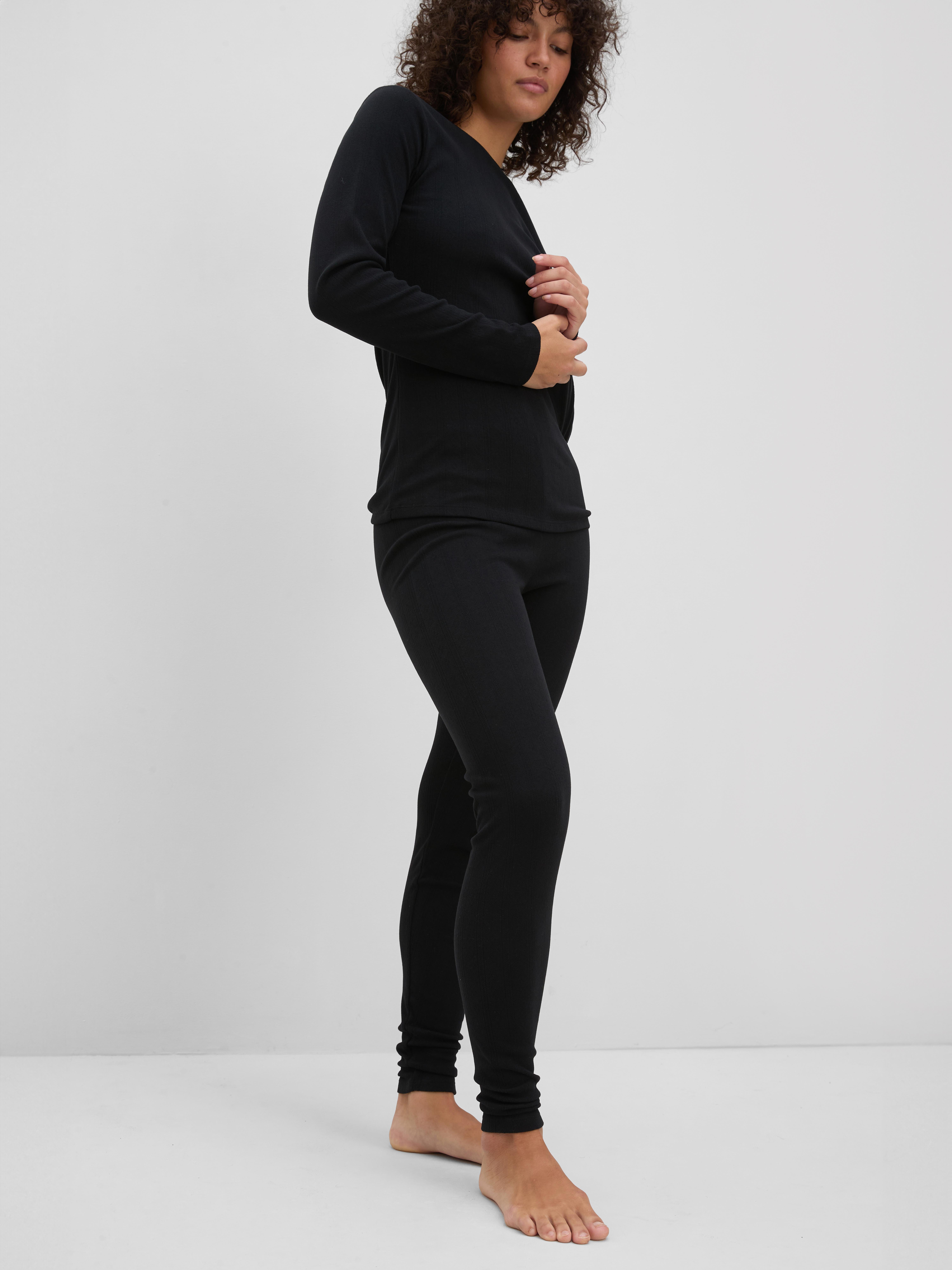 Heat IQ Extra Warm Thermal Pointelle Leggings