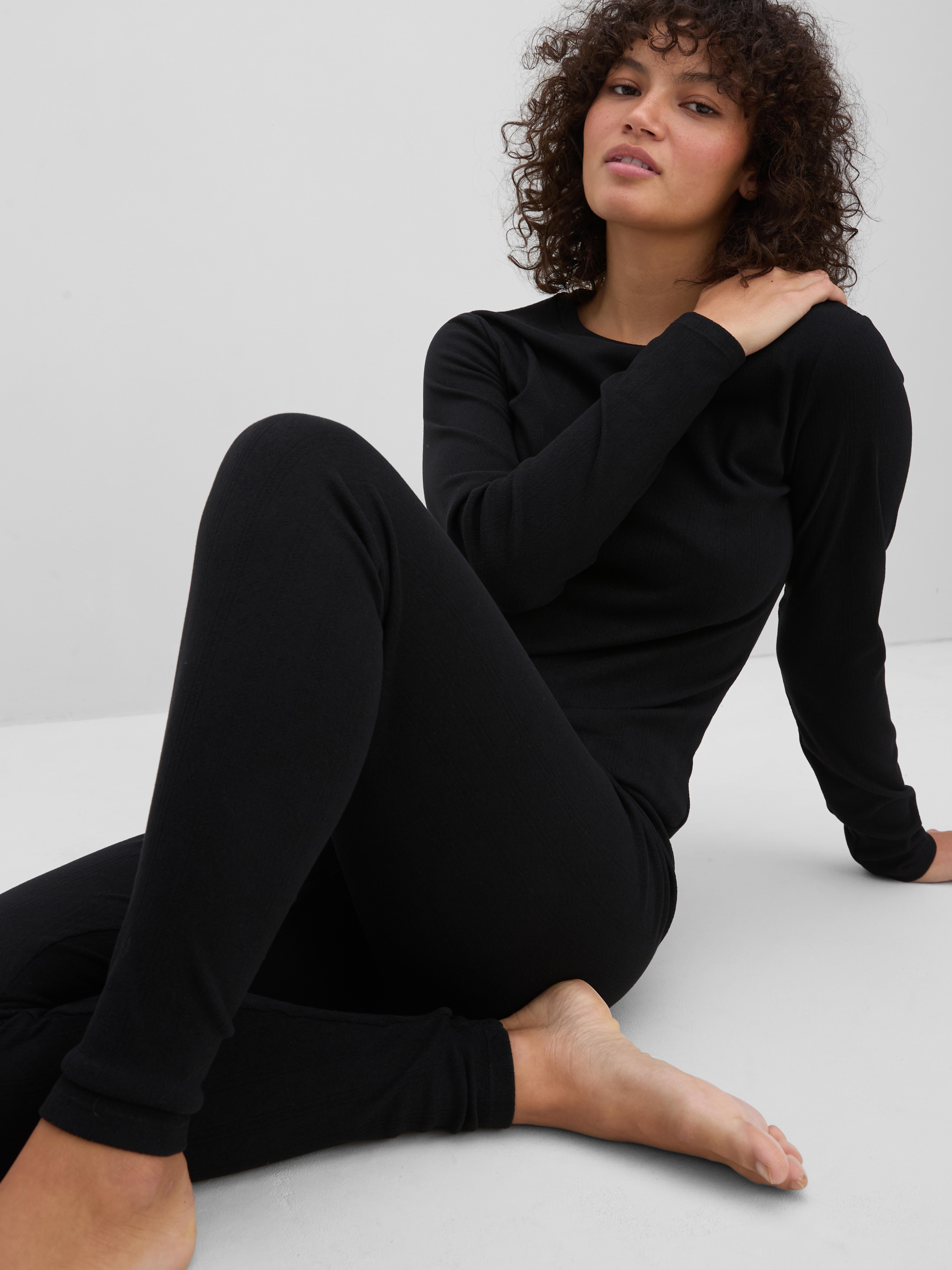 Heat IQ Extra Warm Thermal Pointelle Leggings