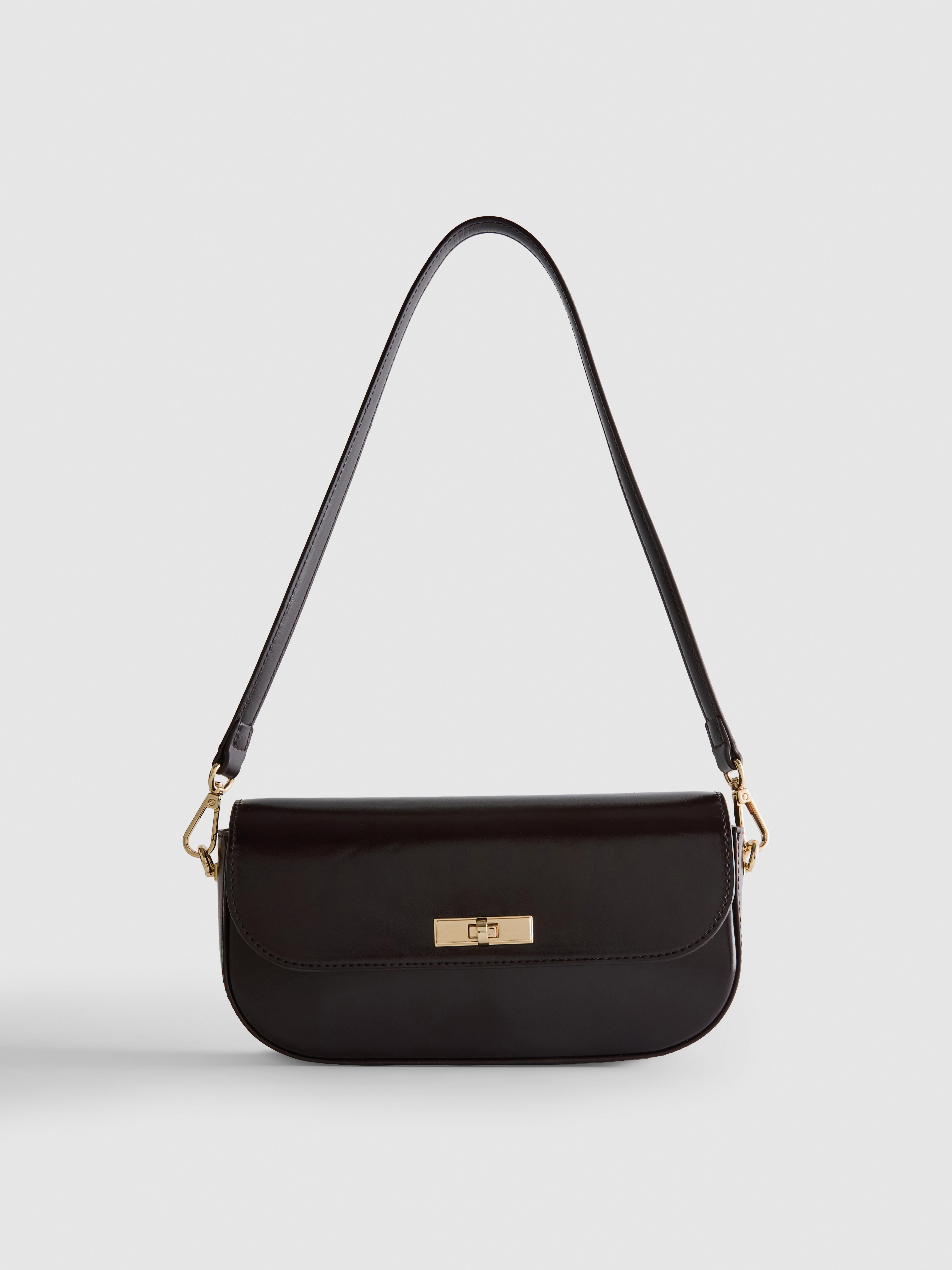 Paula Echevarría Structured Shoulder Bag