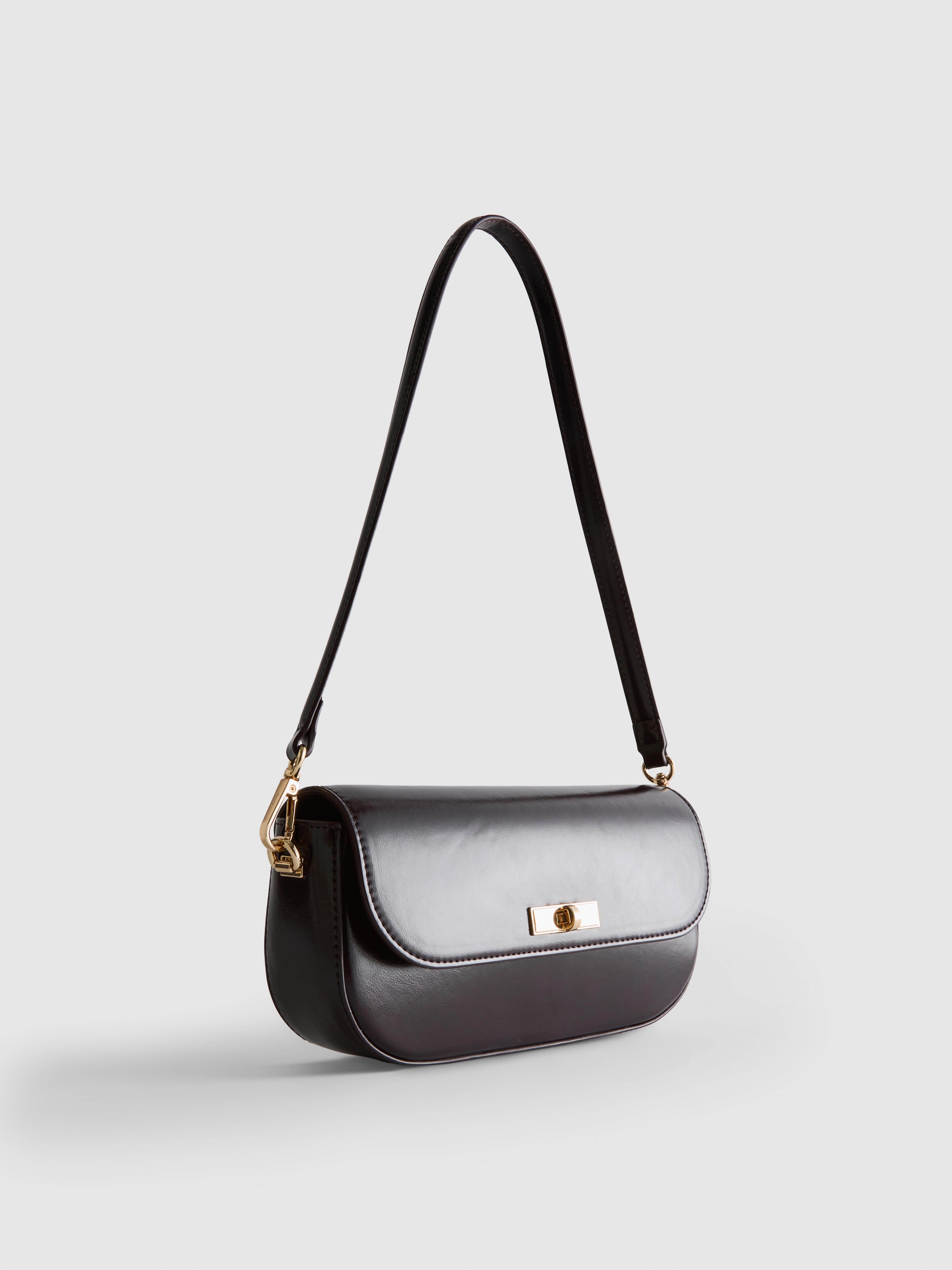 Paula Echevarría Structured Shoulder Bag