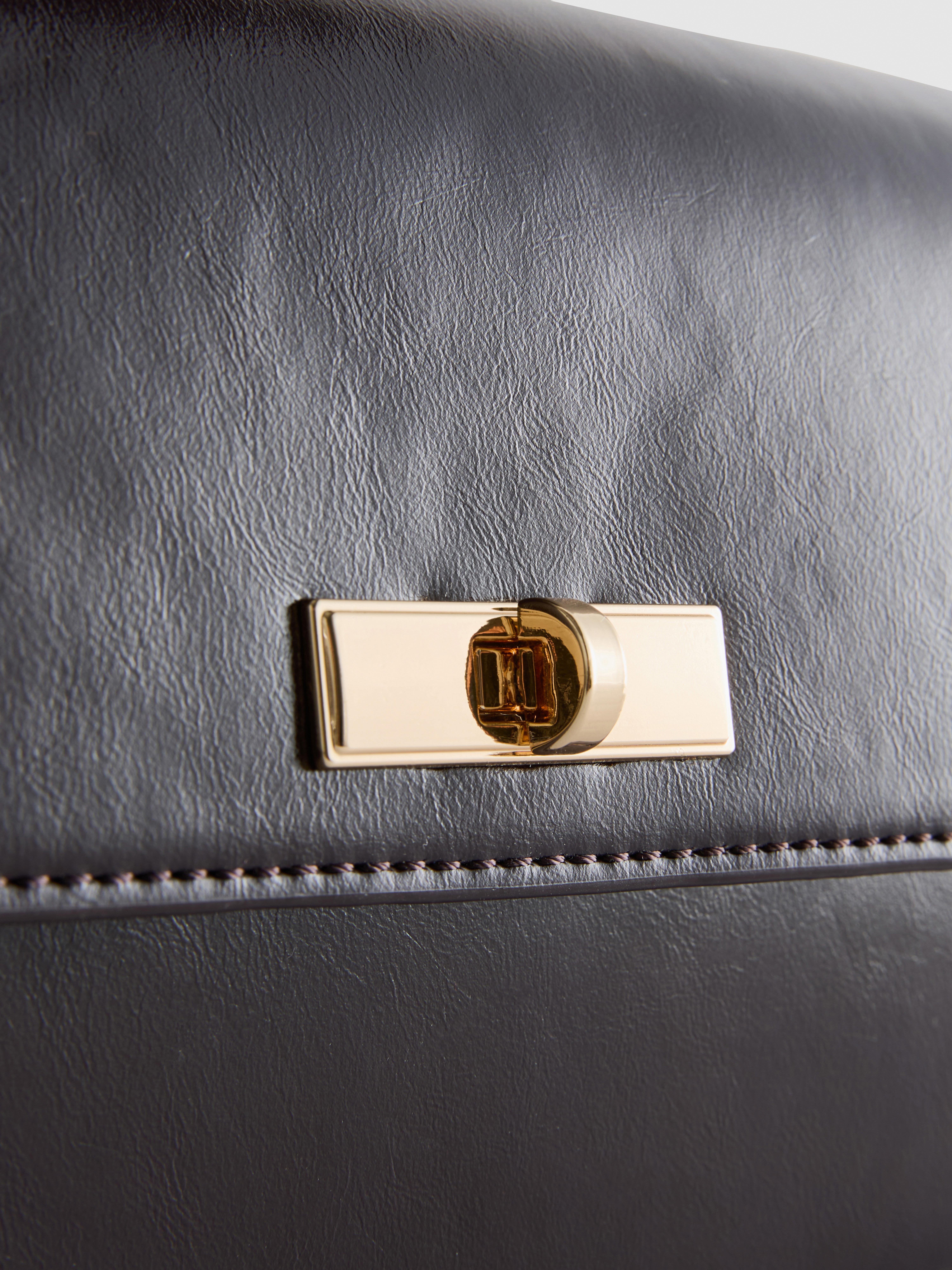 Paula Echevarría Structured Shoulder Bag