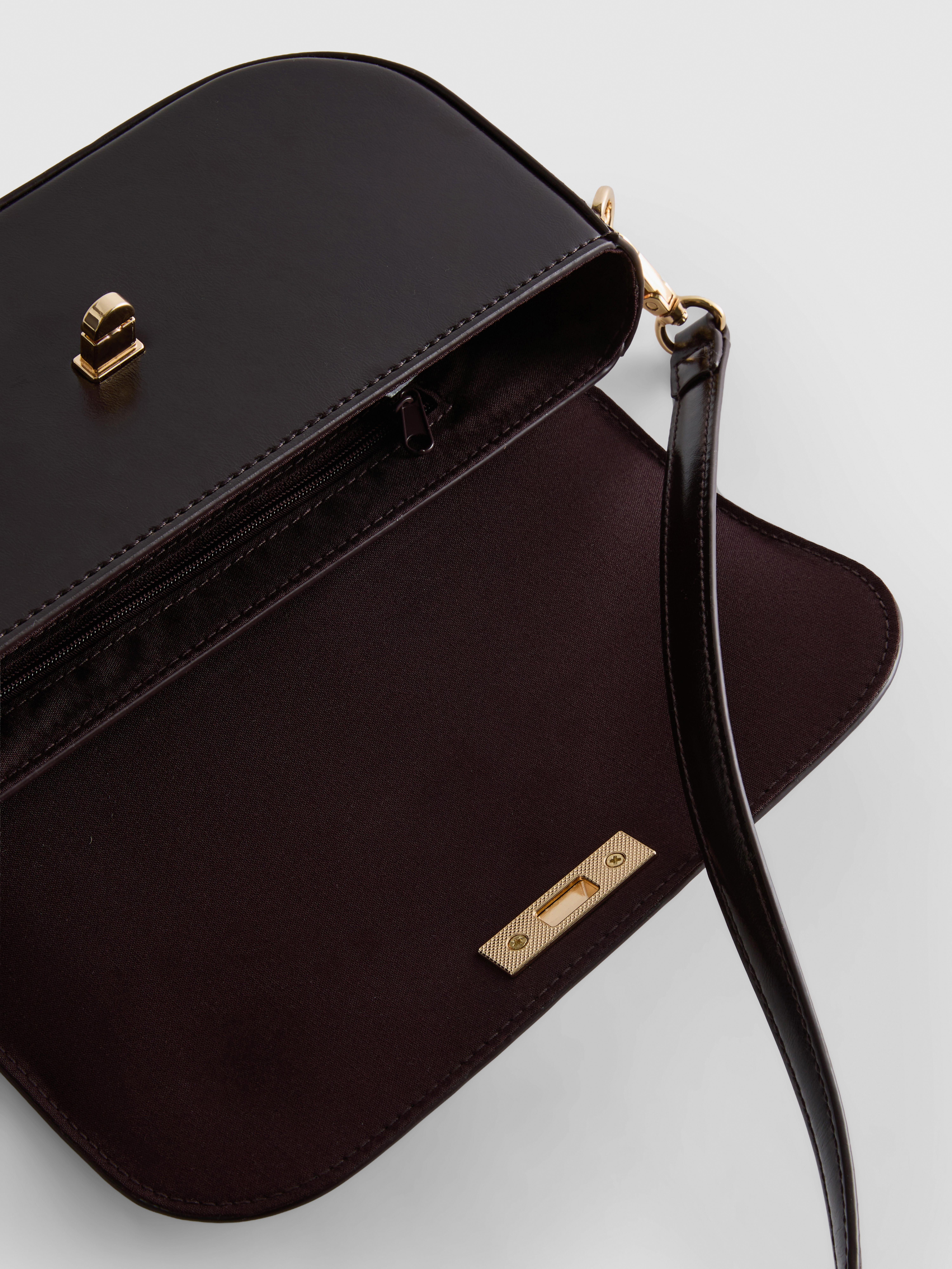 Paula Echevarría Structured Shoulder Bag