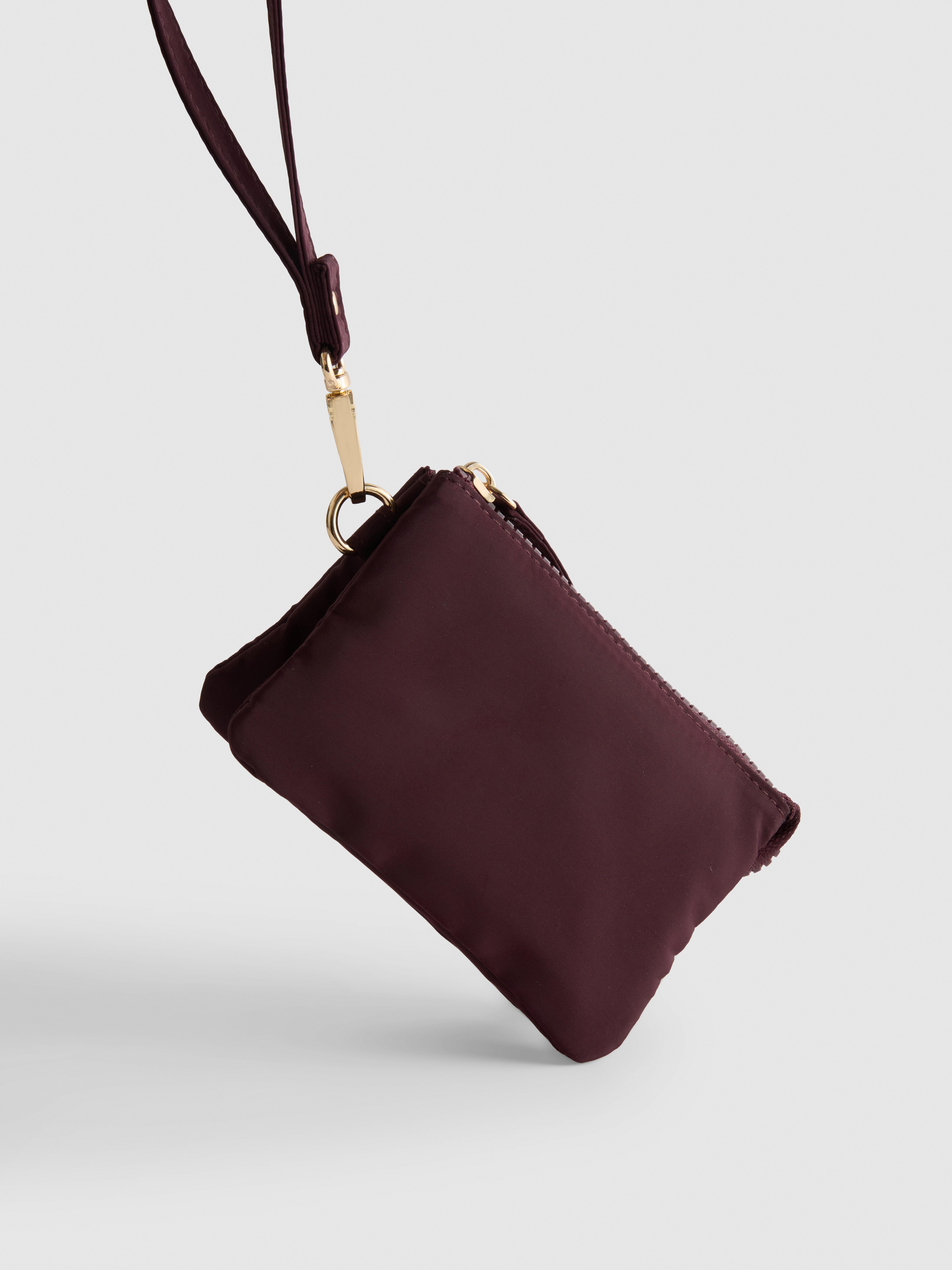 Zip-Up Wristlet Pouch