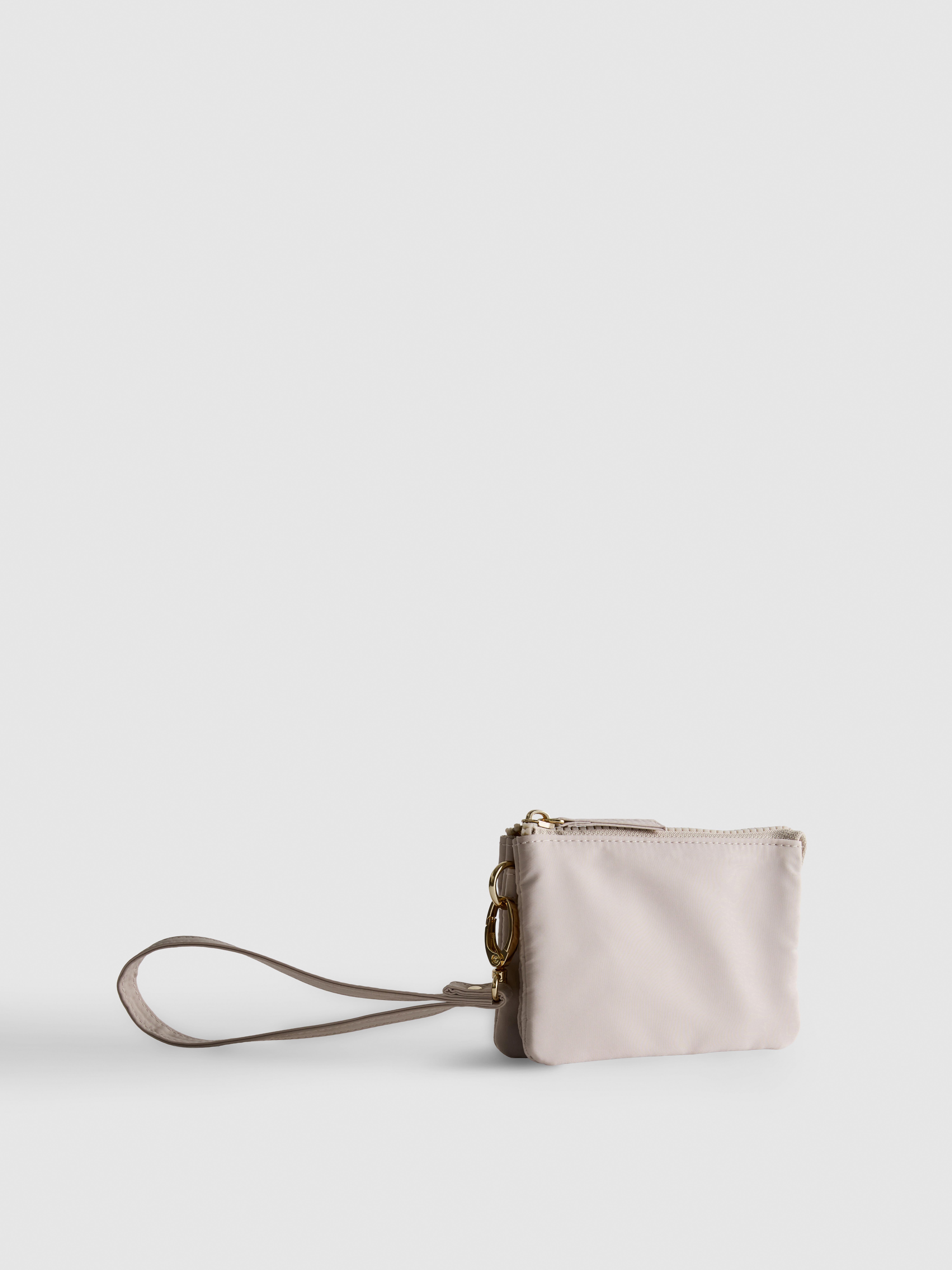 Zip-Up Wristlet Pouch