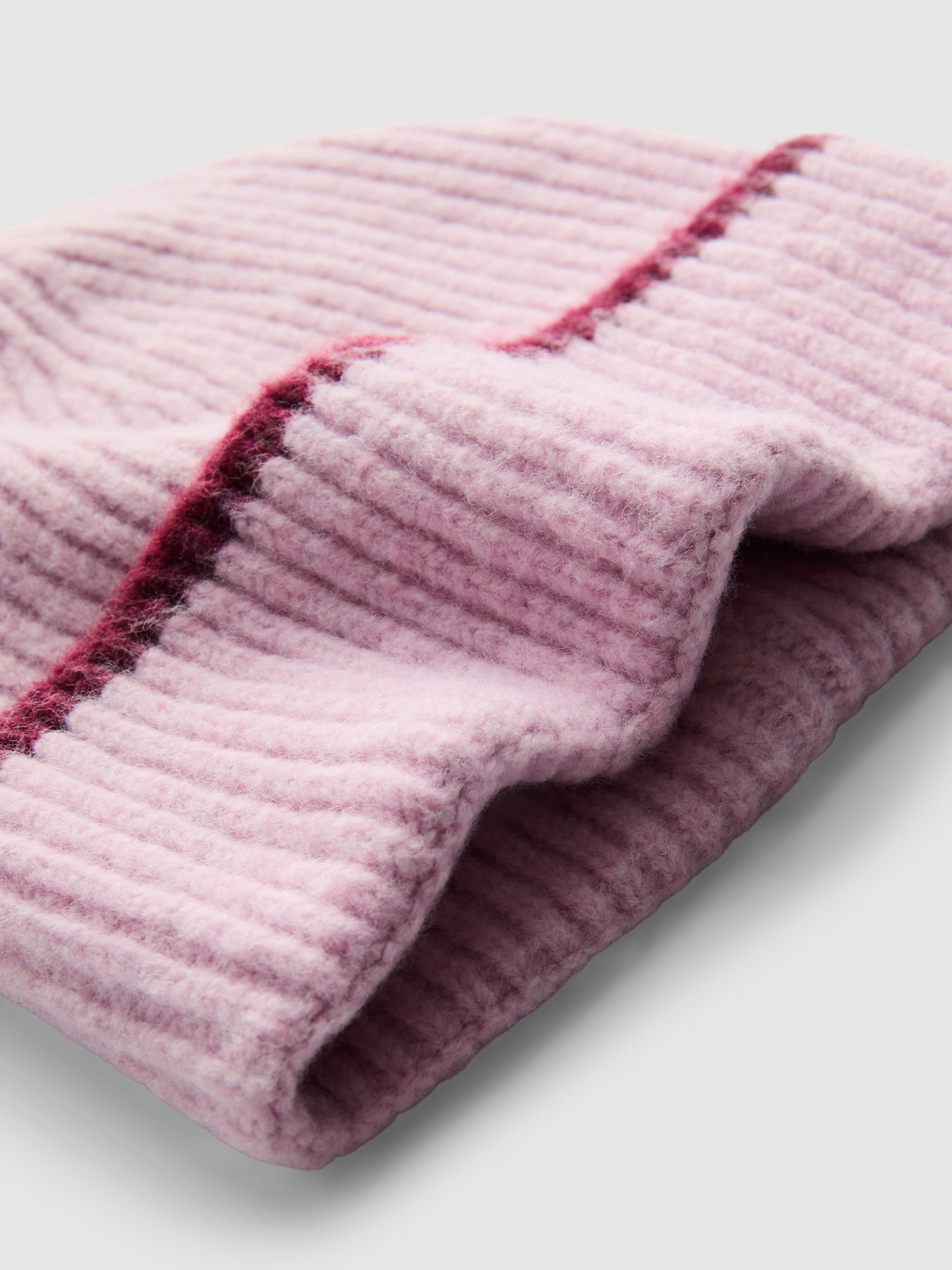 Chunky Rib Turn Up Beanie