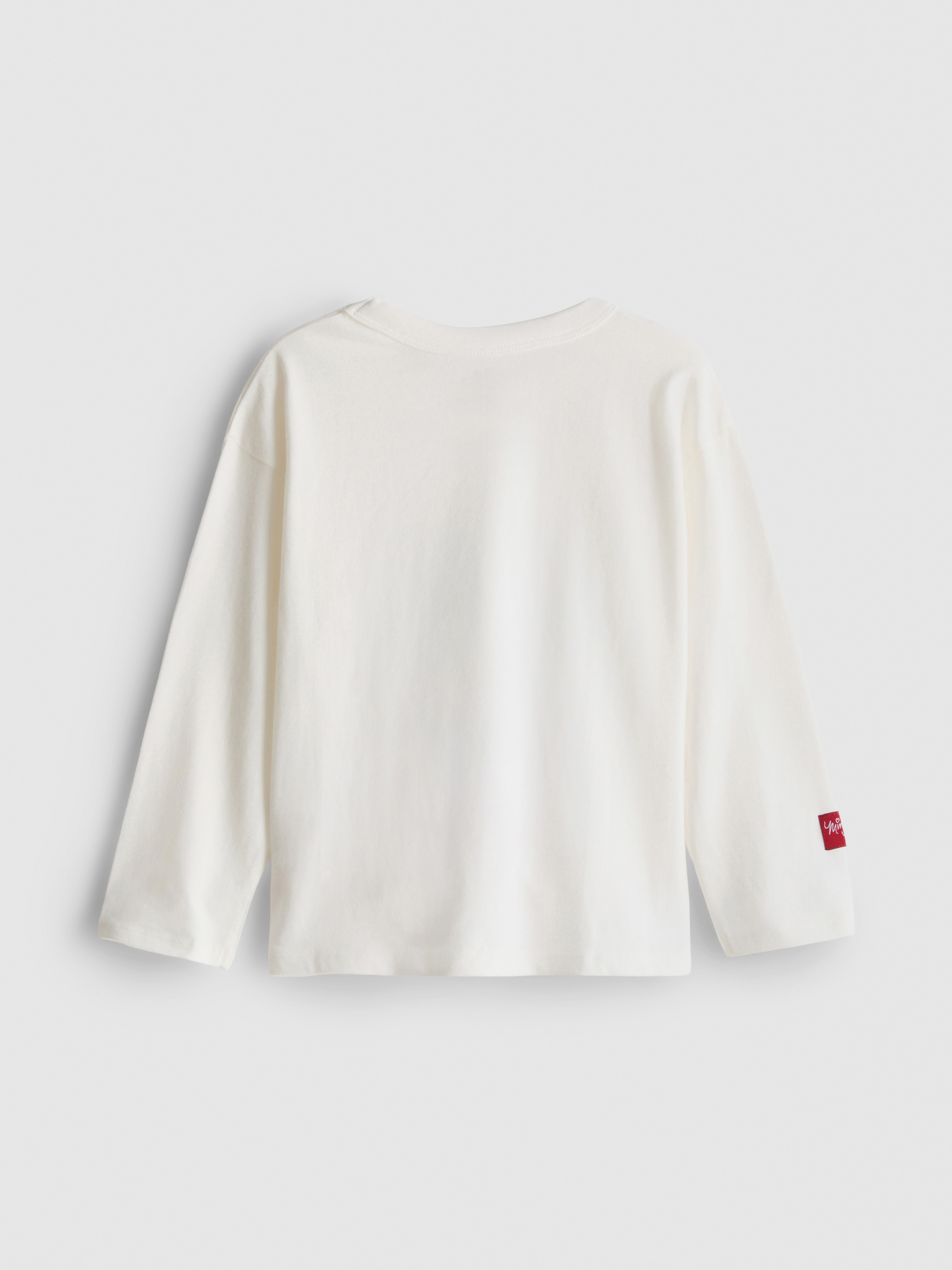 1-9yrs | Disney’s Minnie Mouse Christmas Long Sleeve T-Shirt