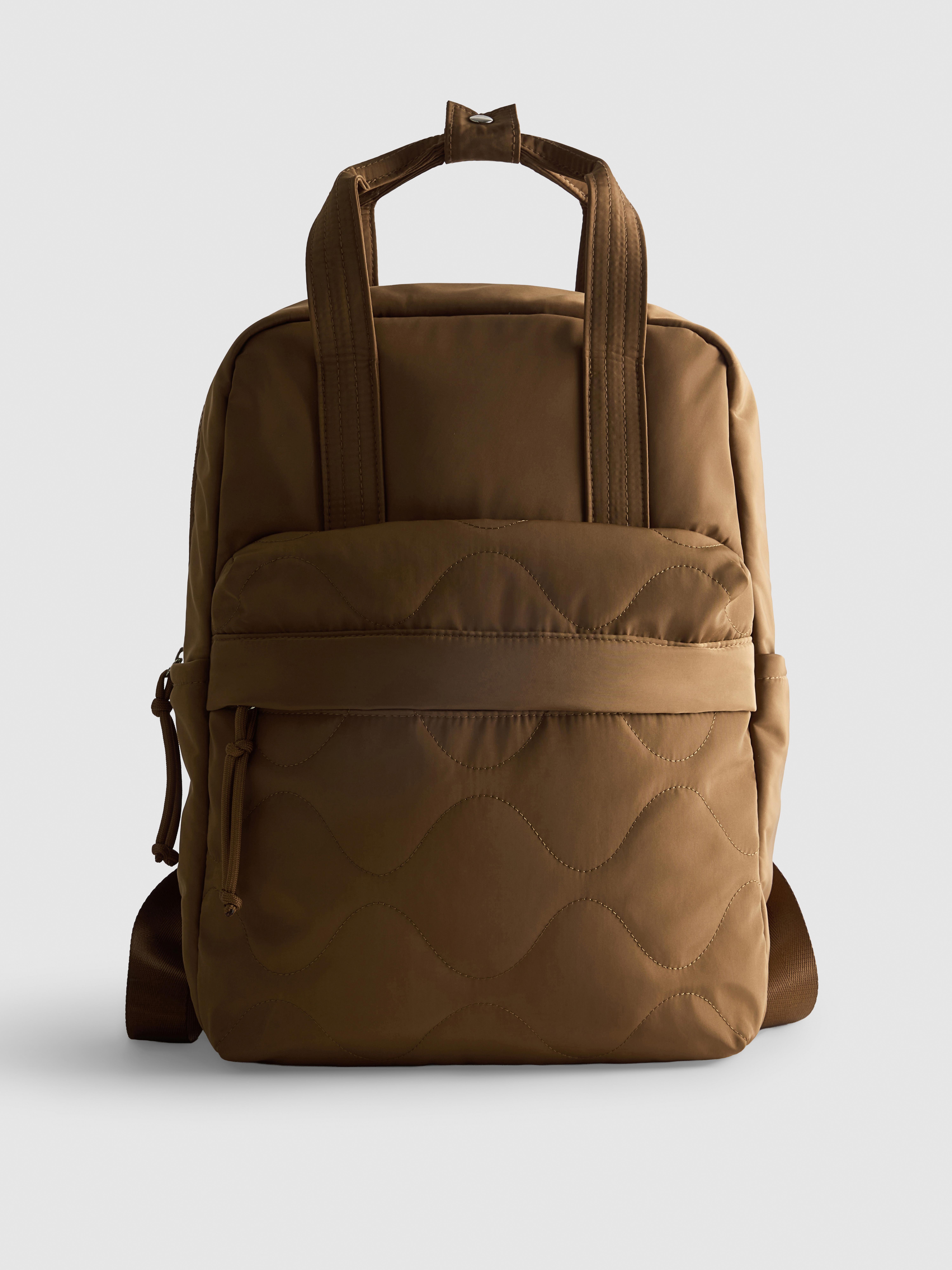 Quilted Utility Backpack