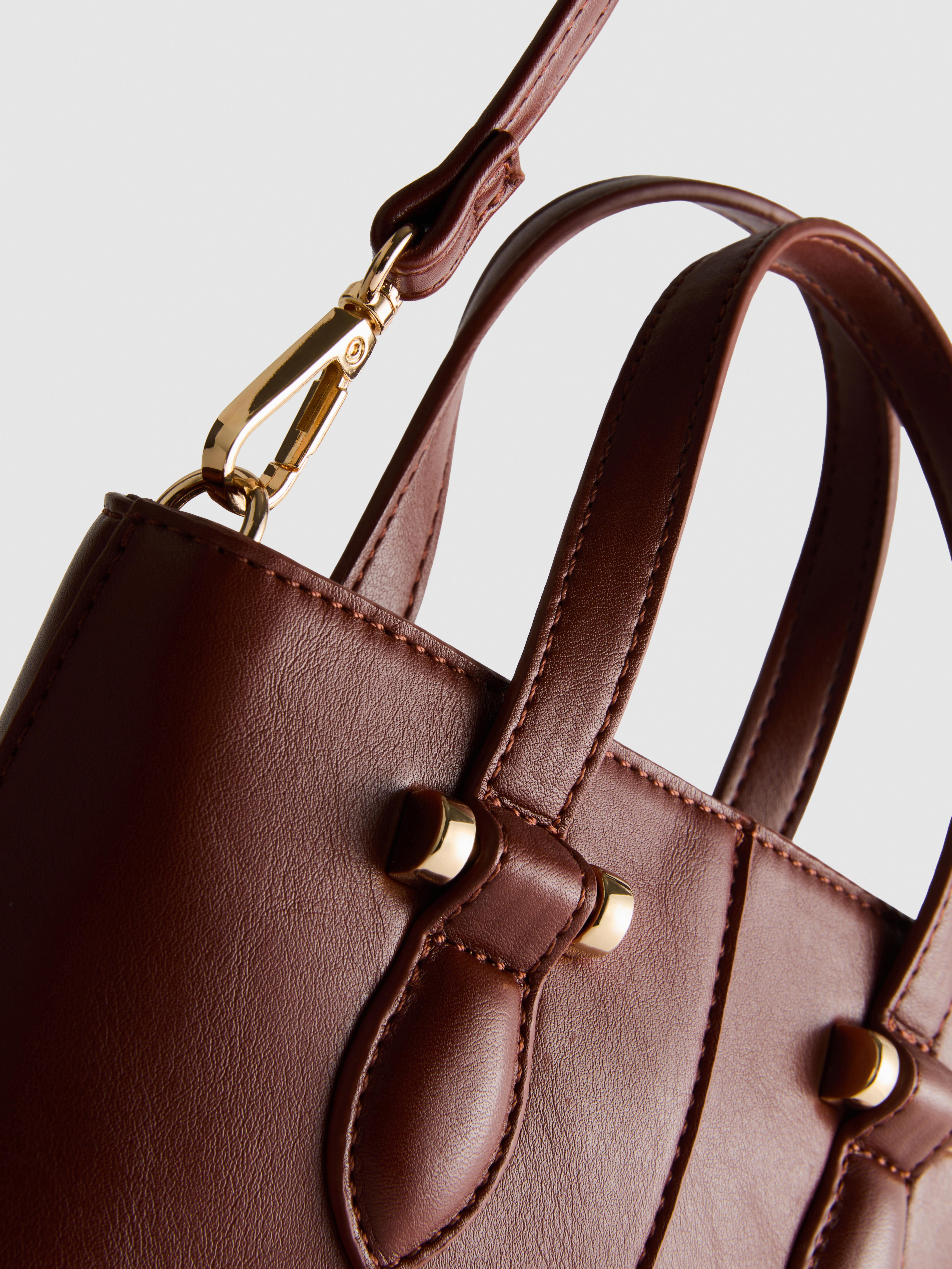 Structured Mini Tote Bag