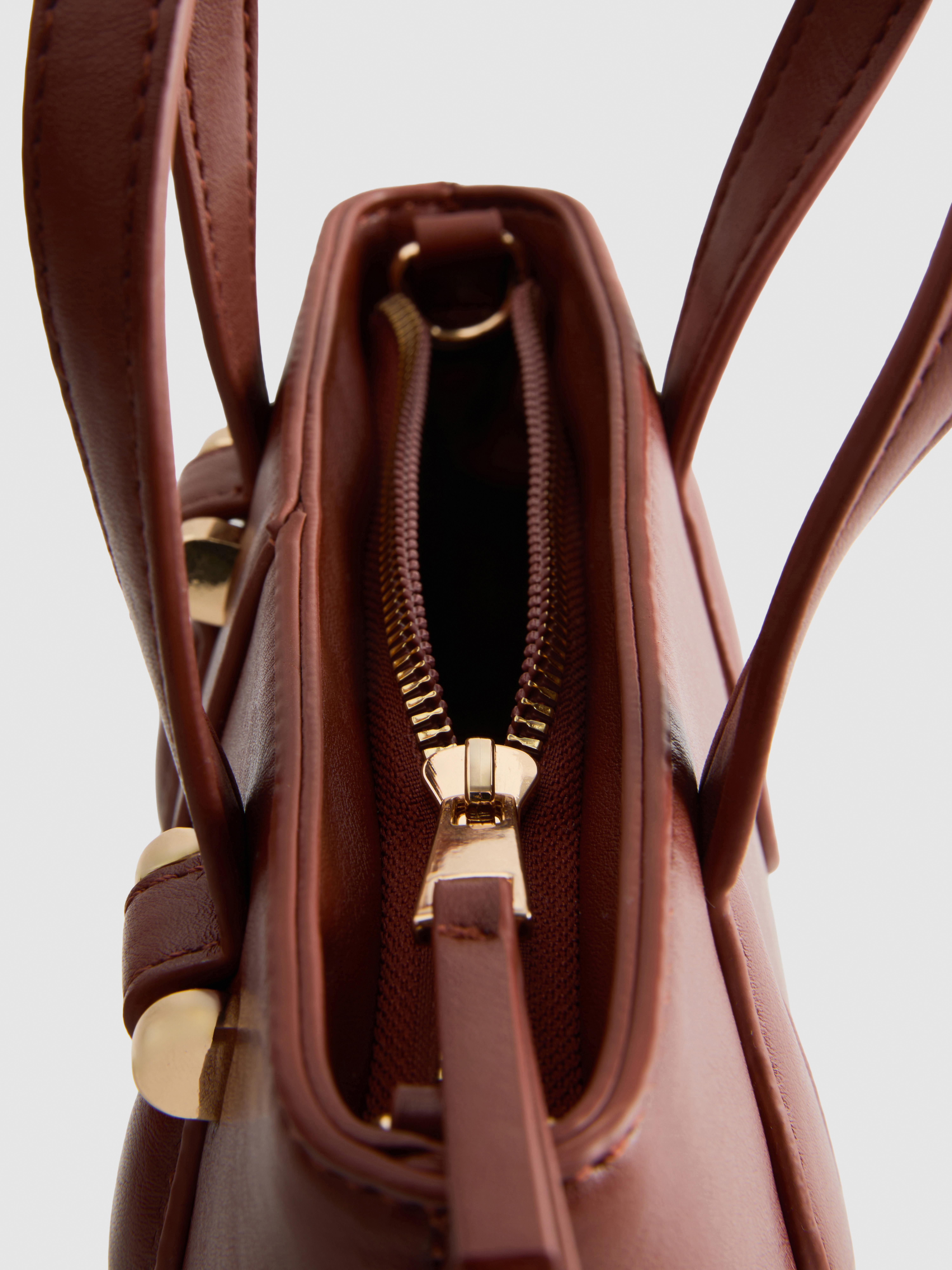 Structured Mini Tote Bag