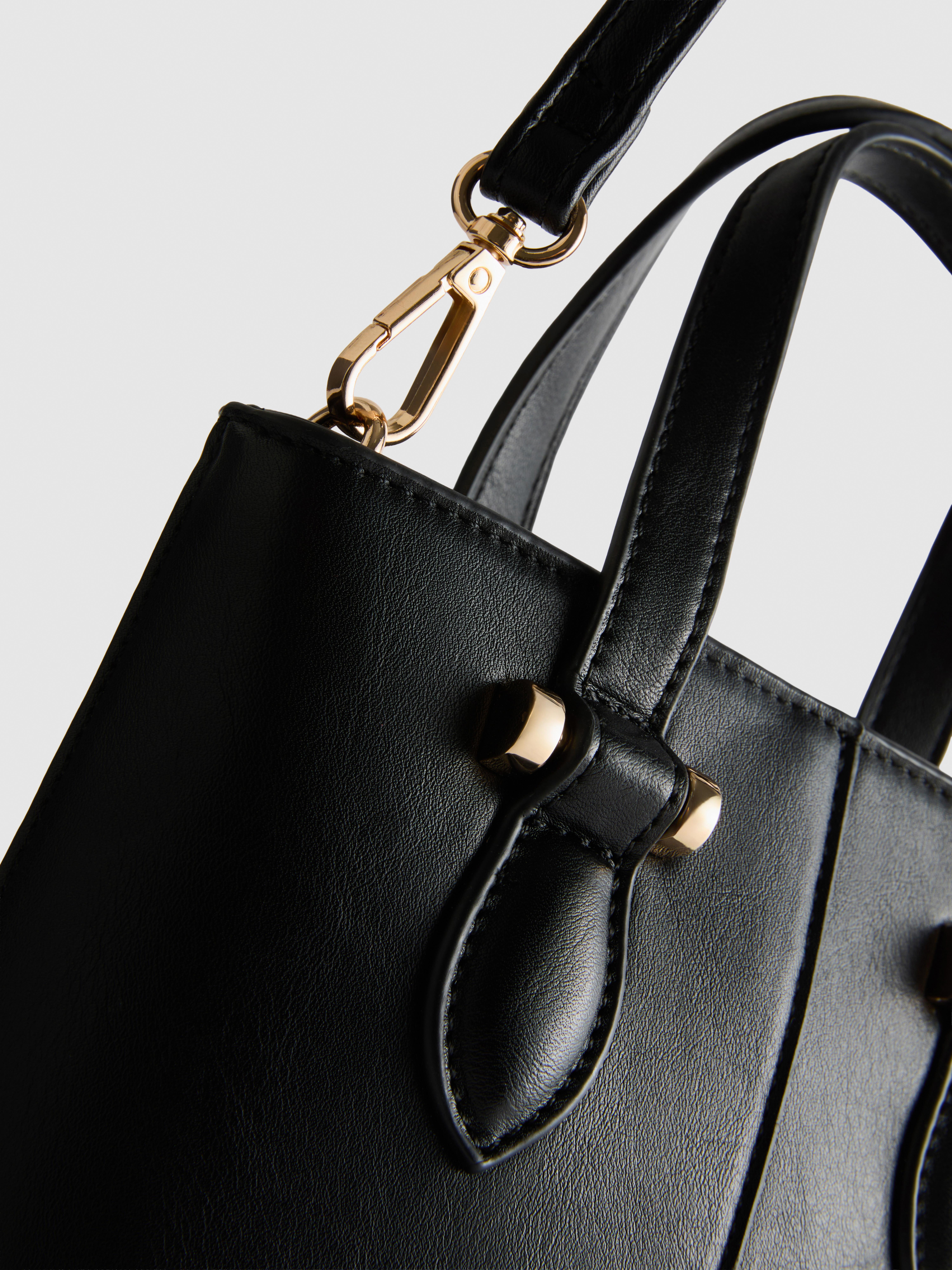 Structured Mini Tote Bag
