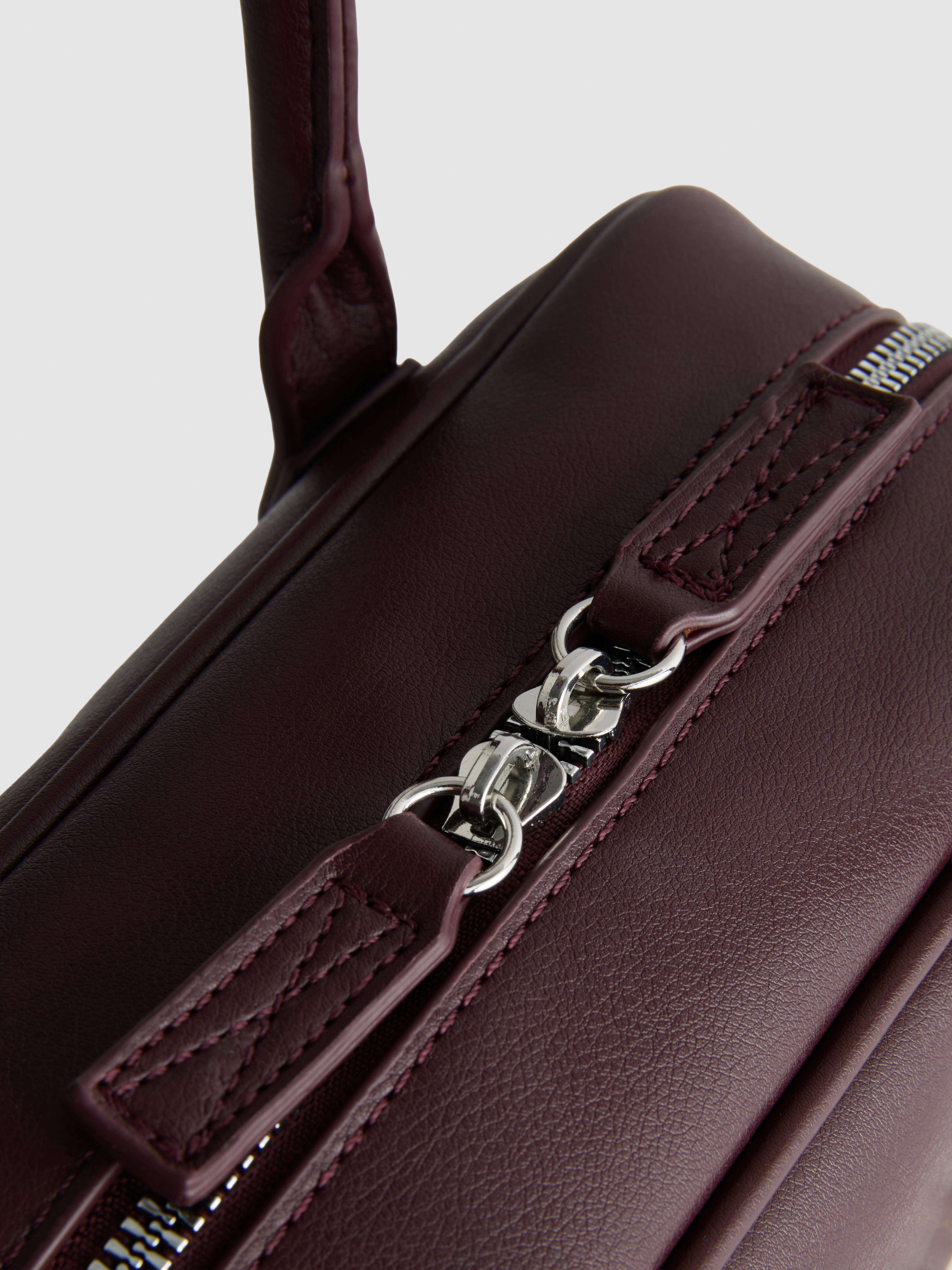 Charm Detail Bowler Bag