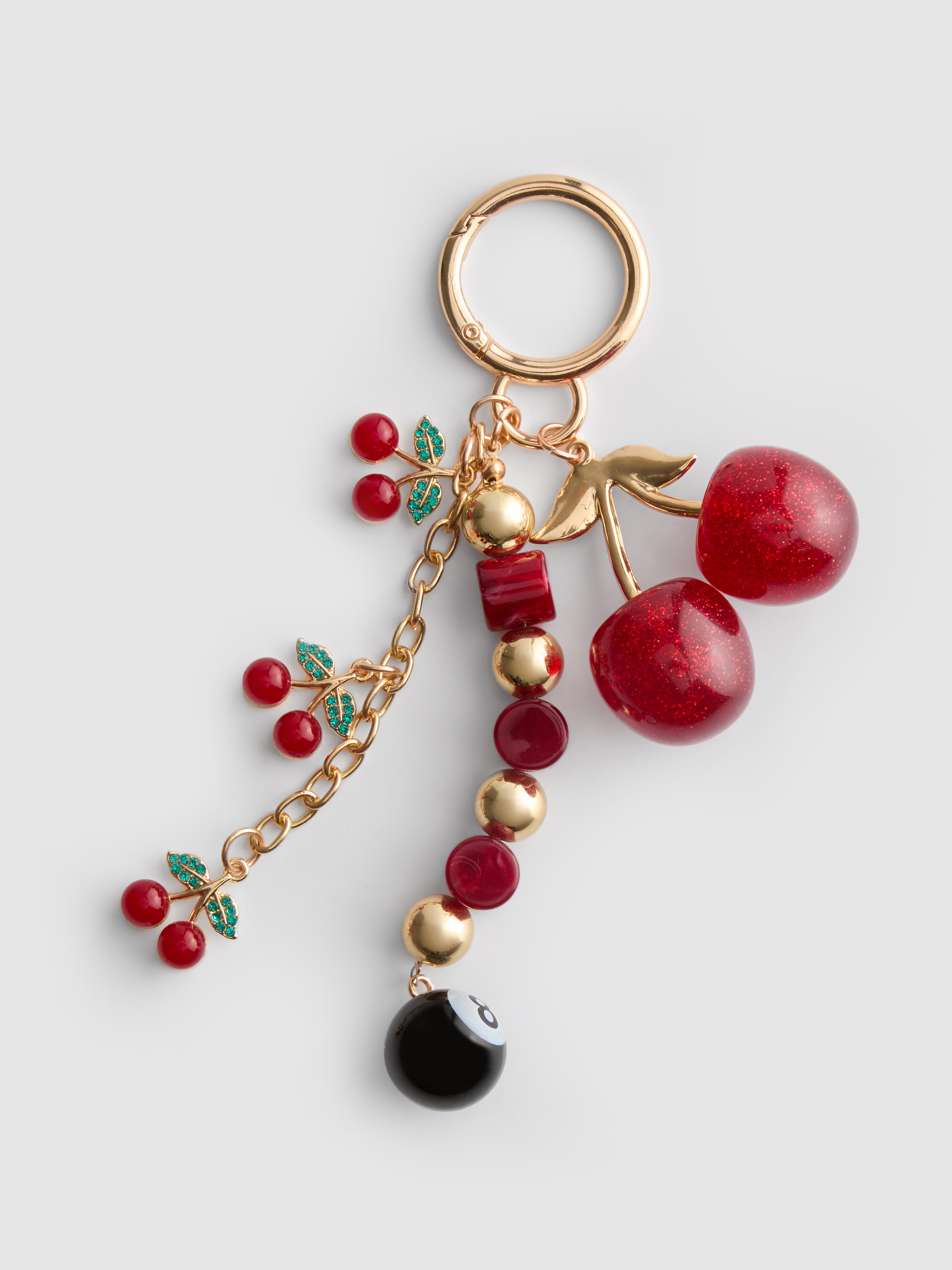 Cherry Bag Charm