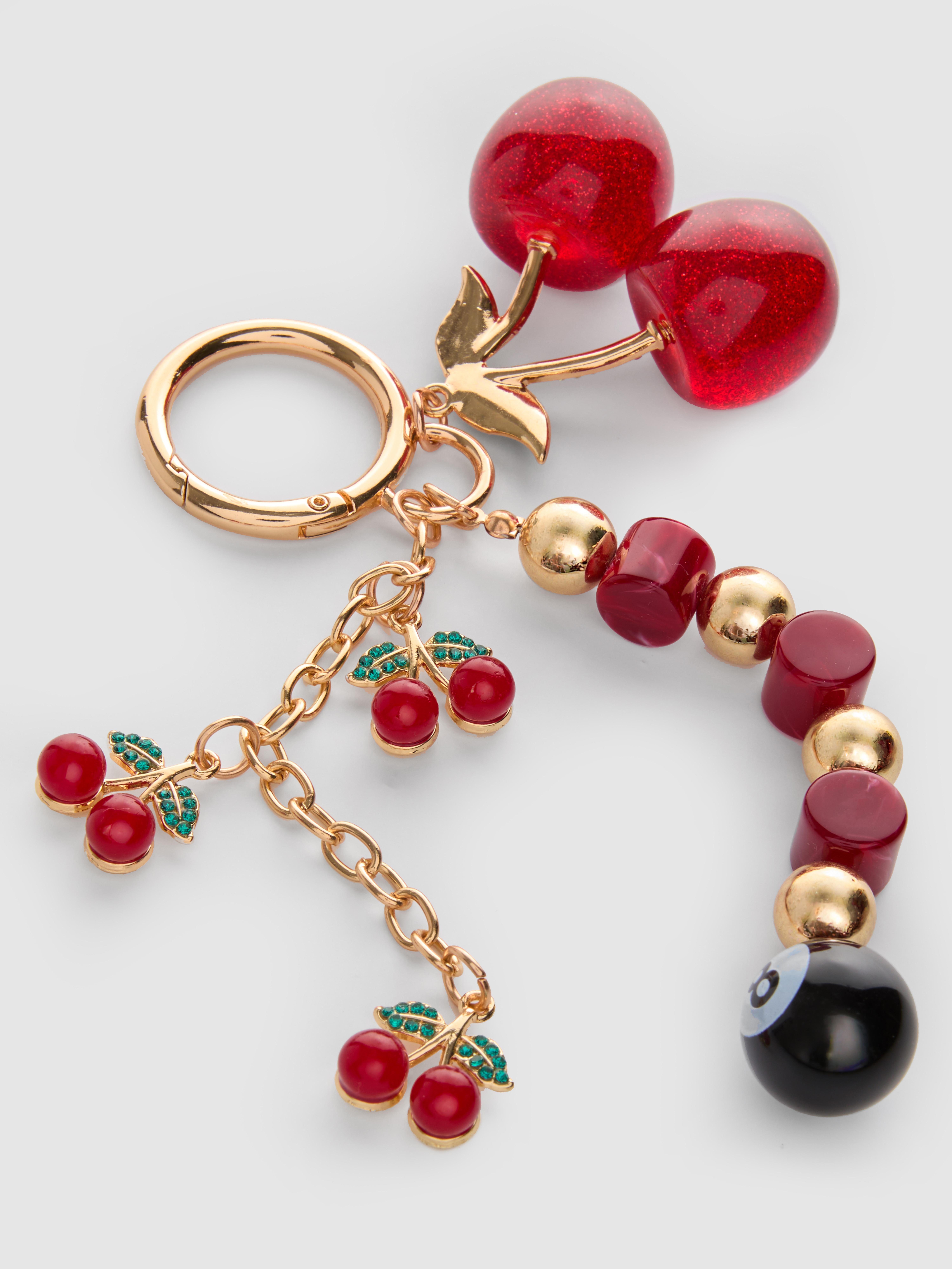Cherry Bag Charm
