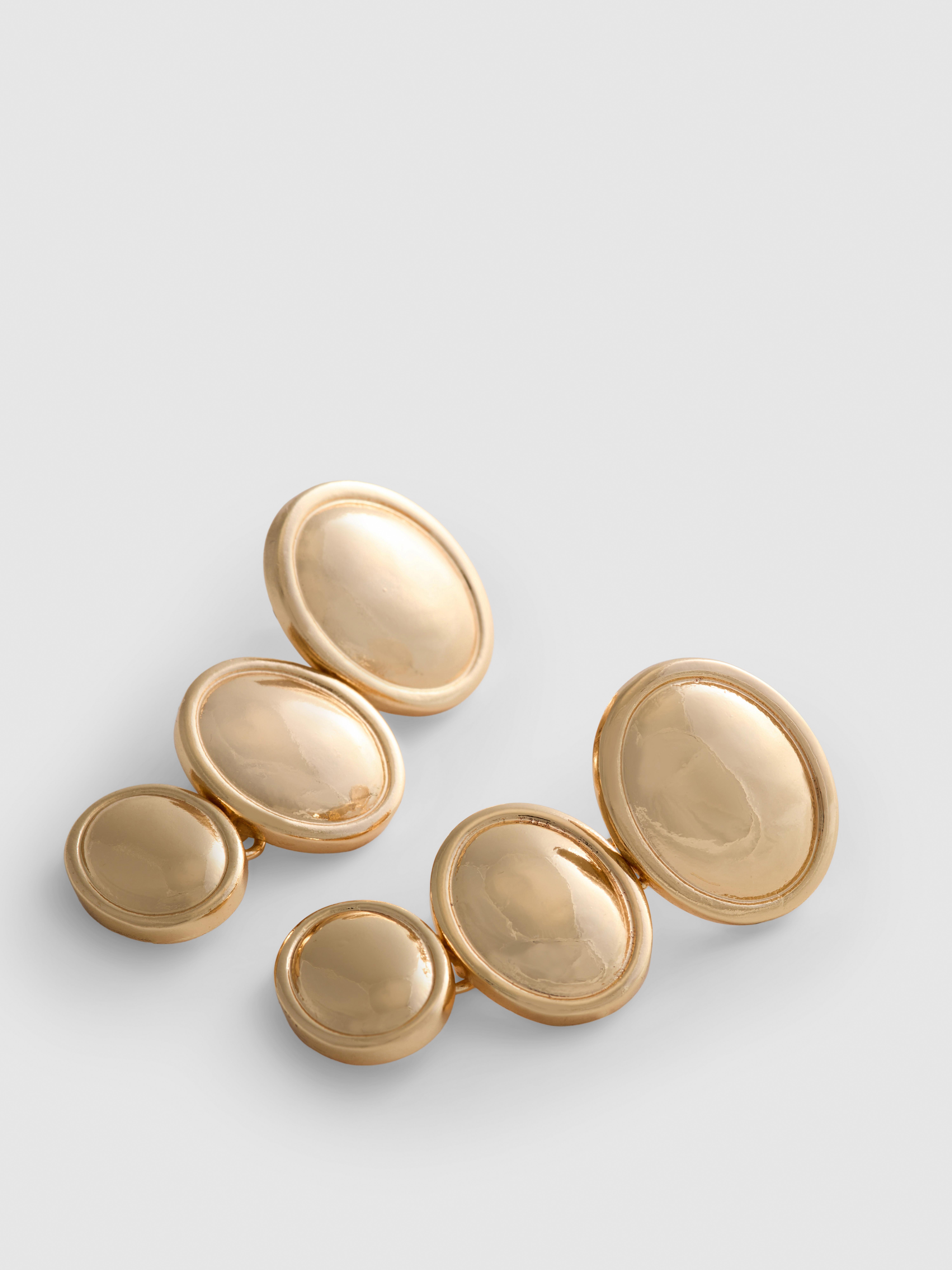 Coleen Disc Drop Earrings