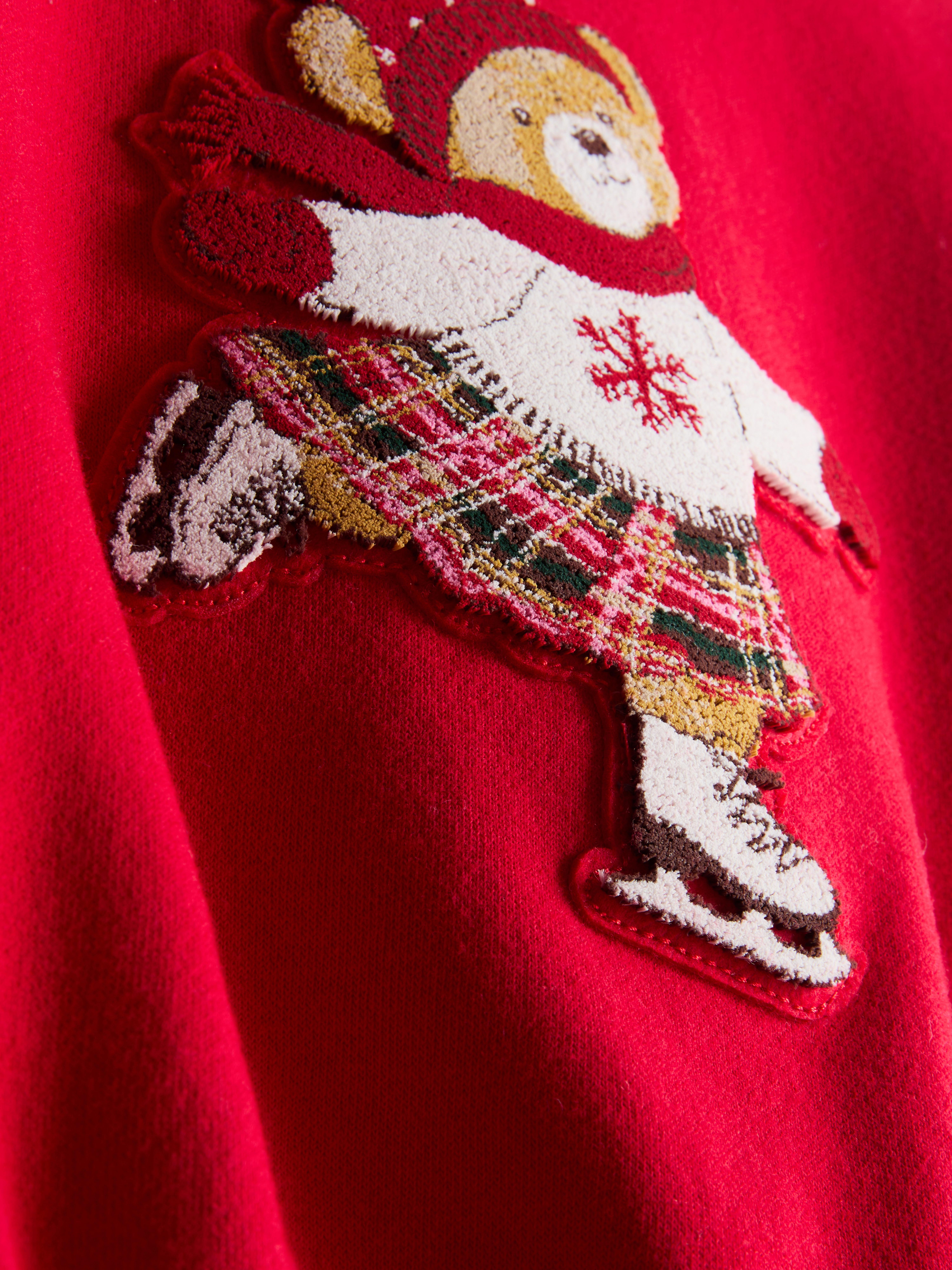 1-9yrs | Cotton-Rich Bouclé Bear Graphic Sweatshirt
